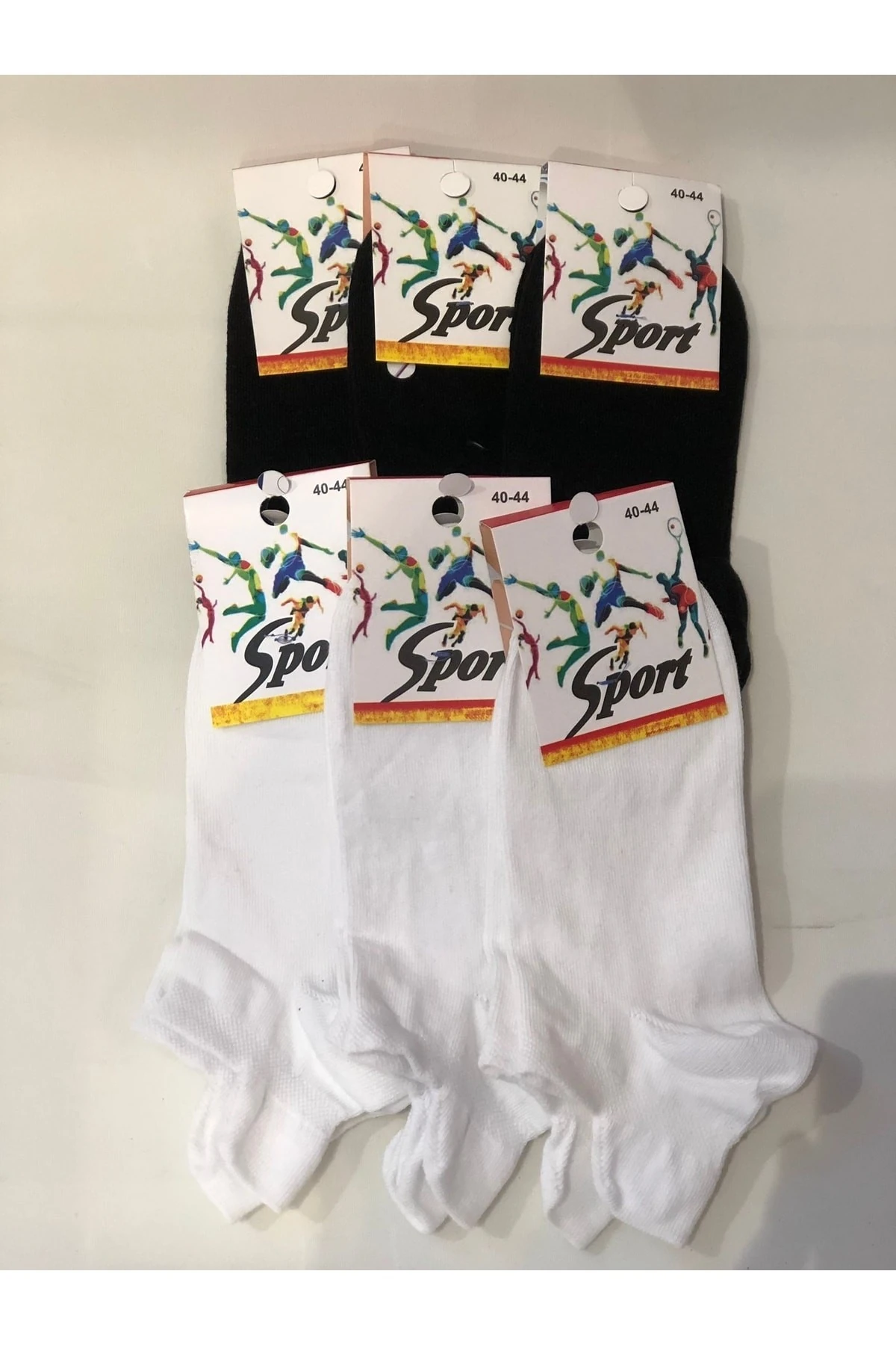 Sport Pamuklu 6 Adet Çorap