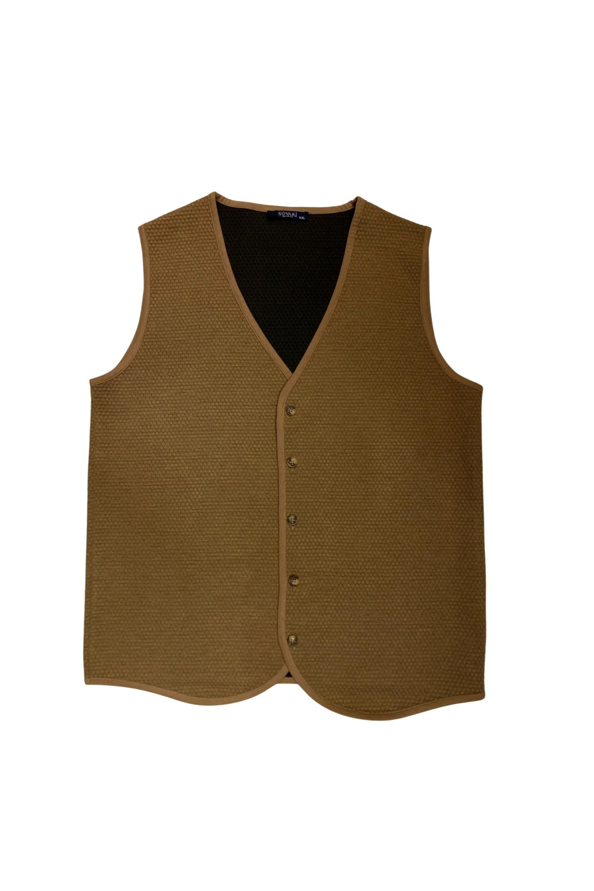 ERKEK ANTRASİT KAPİTONE YELEK