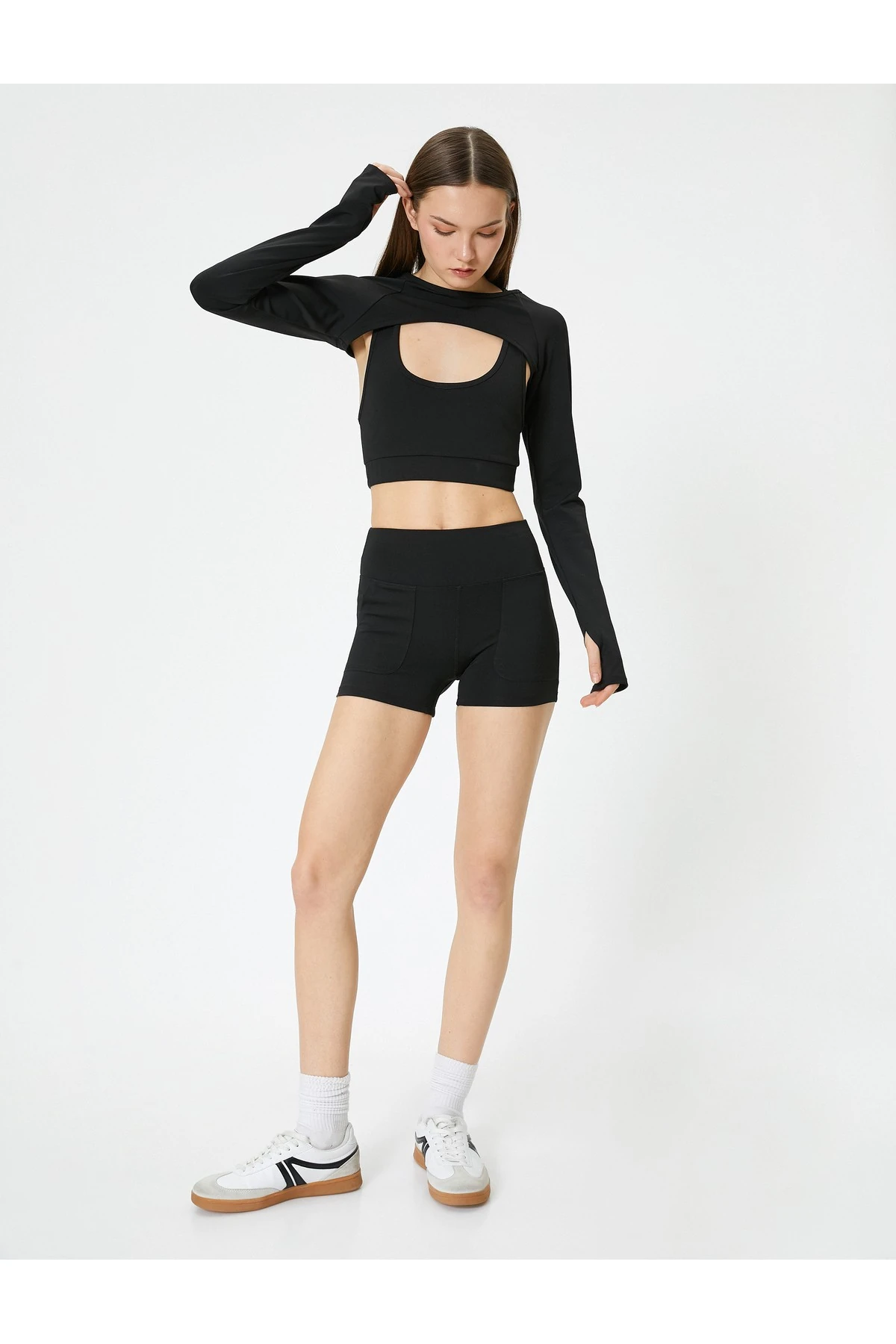 Cepli Ekstra Mini Spor Şort