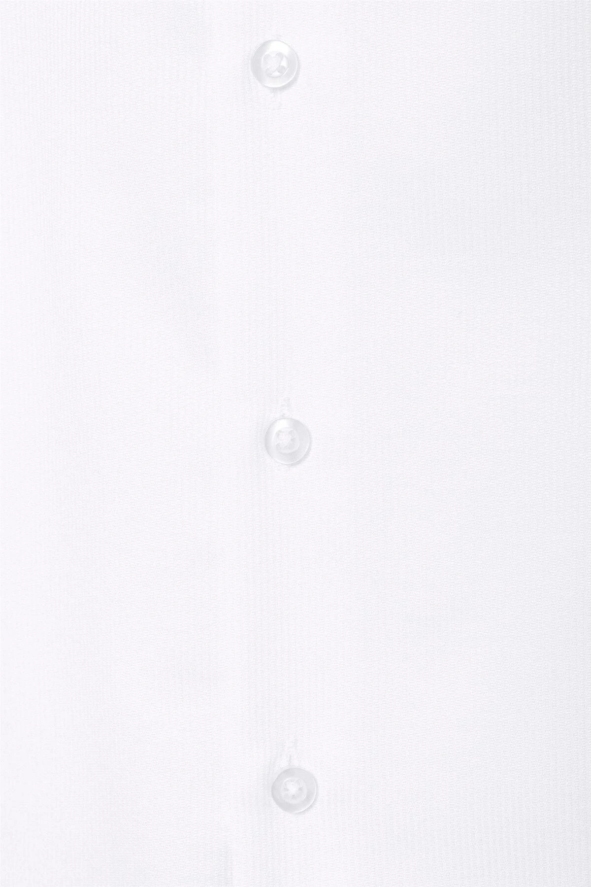 Beyaz Slim Fit Düz Klasik Yaka Gömlek