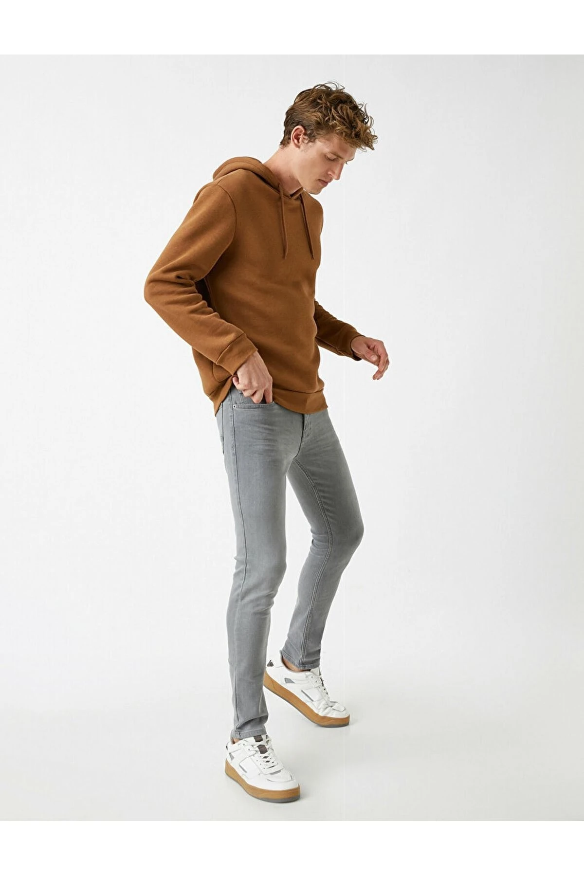 2kam43255ld Erkek Jean Pantolon Gri