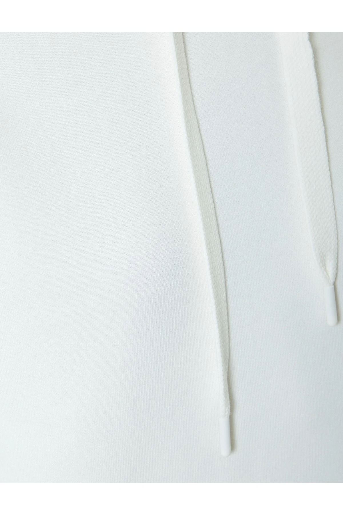 Şardonlu Basic Kapüşonlu Sweatshirt Kanguru Cepli Uzun Kollu