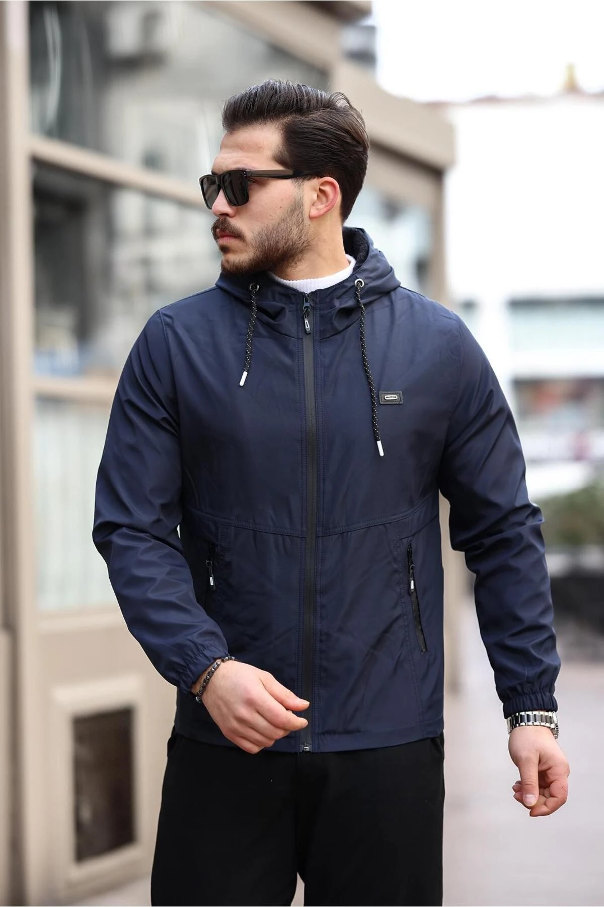 BLUESMODA İÇİ FULL PELUŞ SUYA DAYANIKLI KAPÜŞONLU MONT