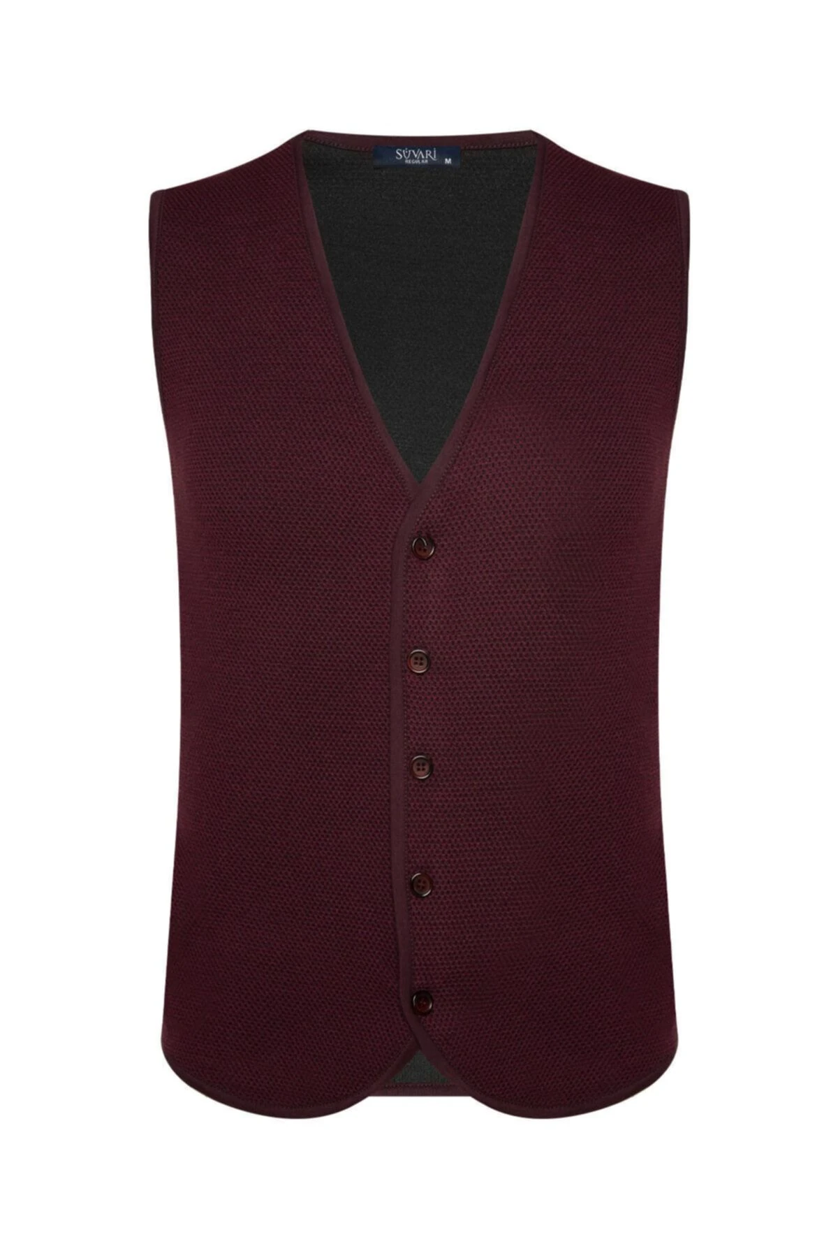 Erkek Lacivert Kapitone Örme Yelek