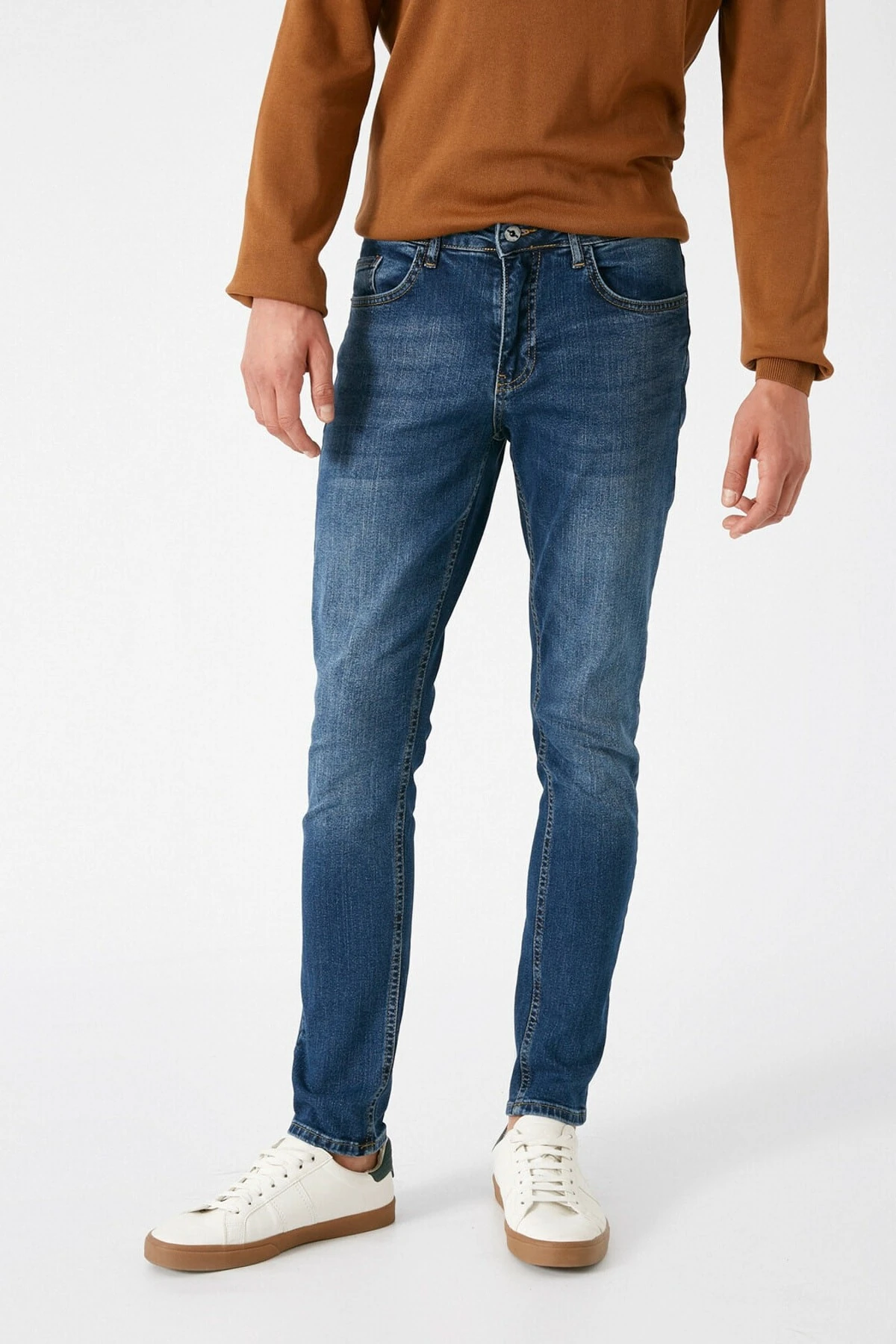 Erkek Indıgo Jeans 1KAM43220MD