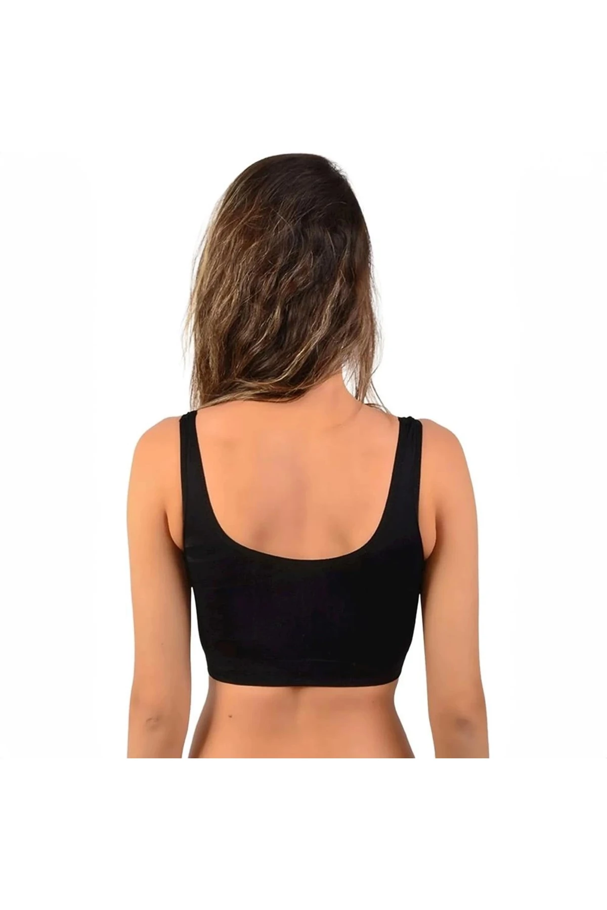 Kadın Beyaz Destekli Iç Giyim Büstiyer Atlet Sütyen