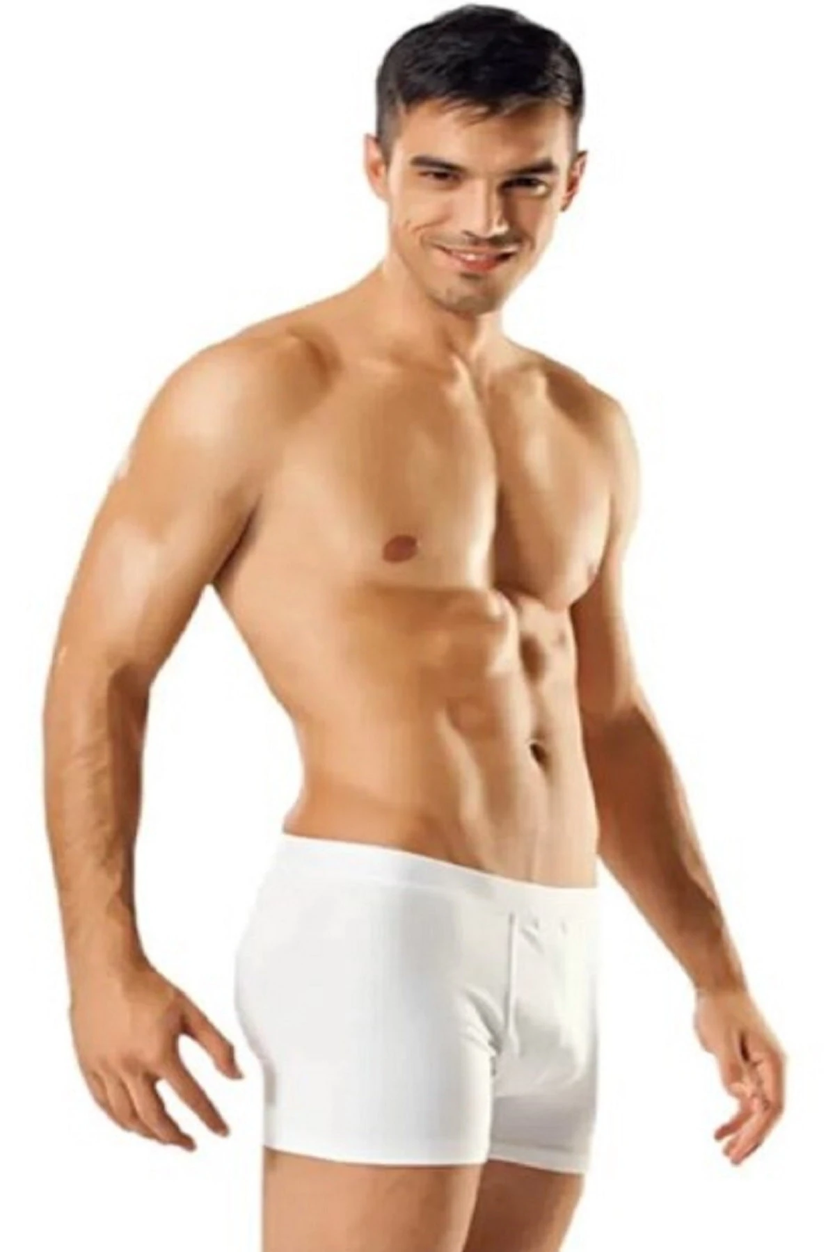 Erkek Likralı Boxer 6'lı Paket Abani Classic