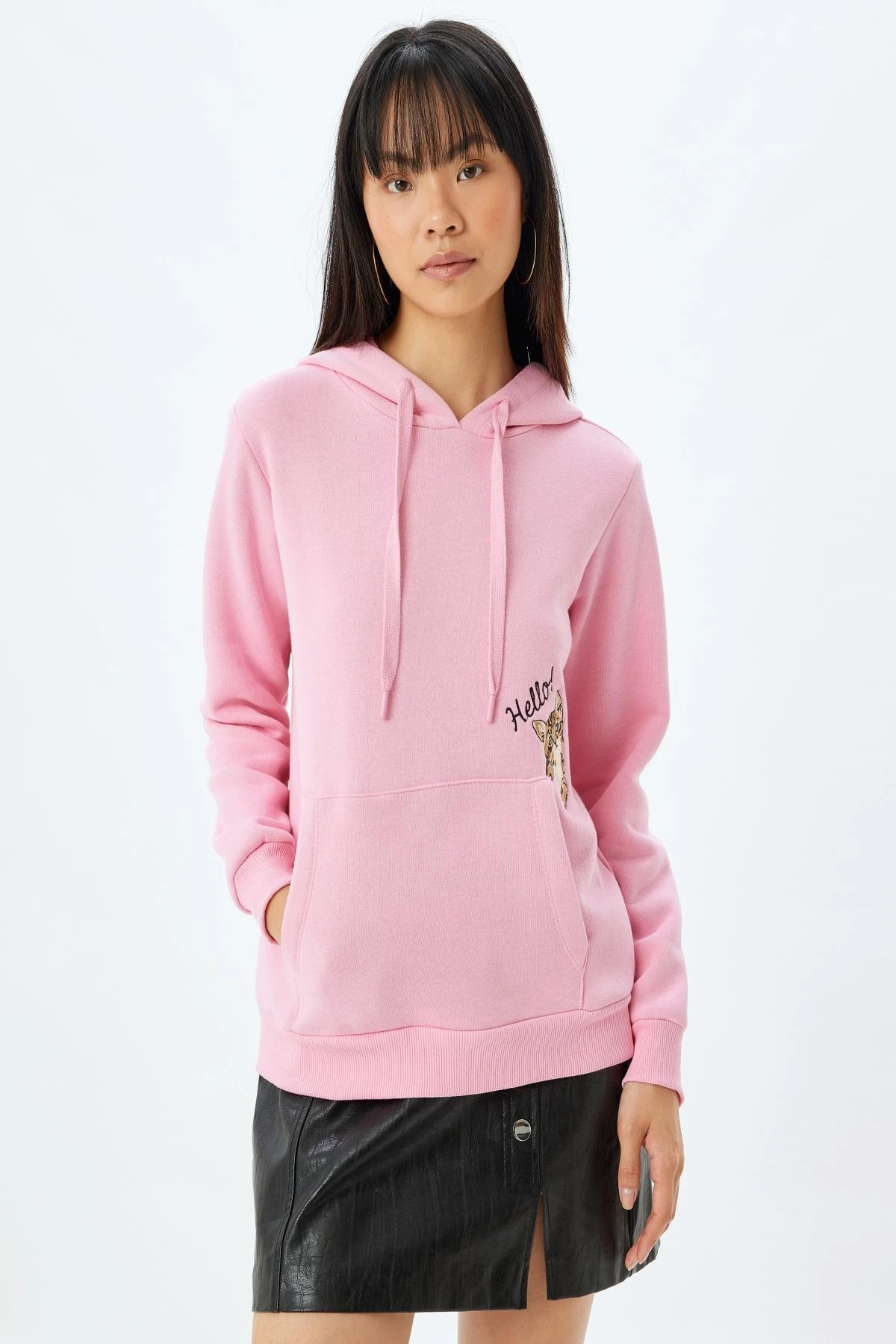 Pembe Genç Sweatshirt 5WAL10207IK
