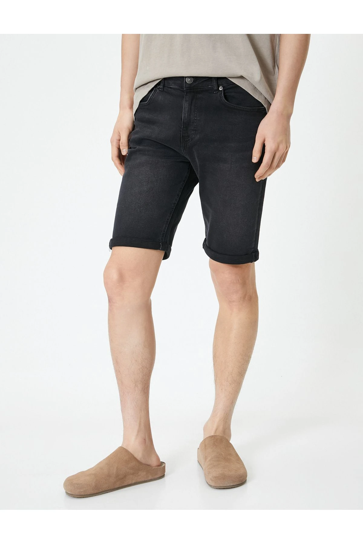 Erkek Kot&kanvas Şort