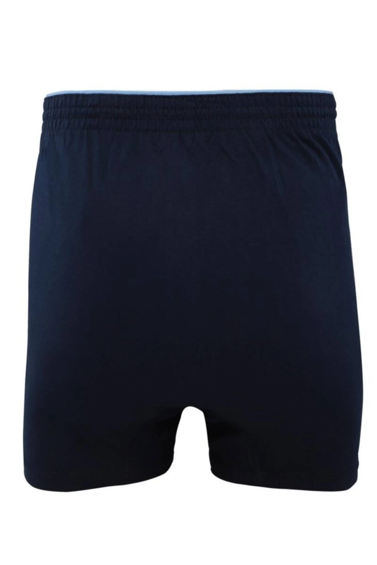 Penye Düz Boxer 117 3'lü Paket | Lacivert Lacivert Xxl