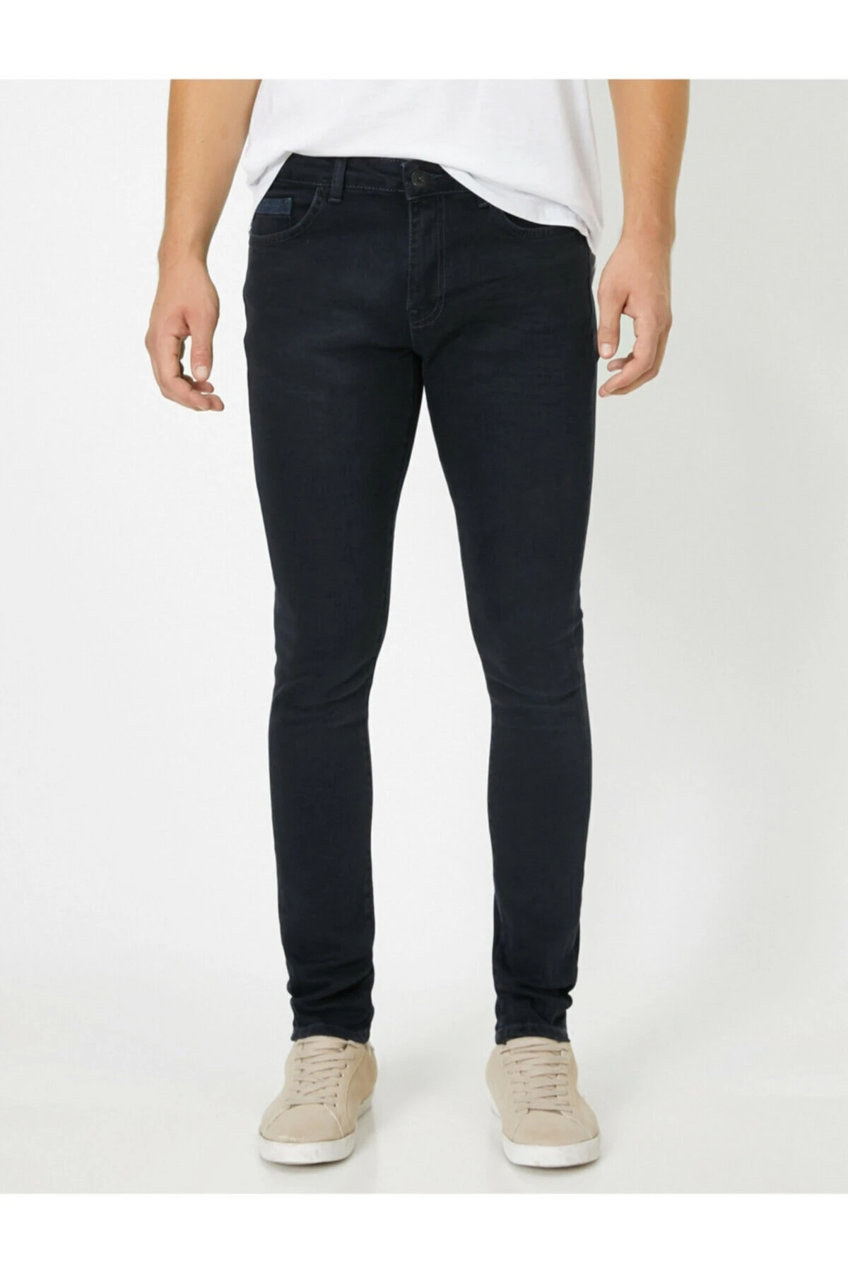 Erkek Siyah Justin Jean Pantolon