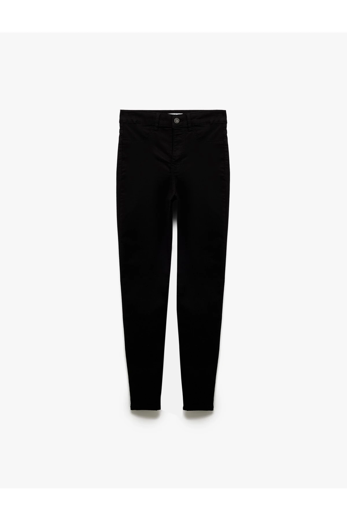 Yüksek Bel Dar Paça Skinny Fit Toparlayıcı Kot Pantolon - Skinny Push Up Fit Jean