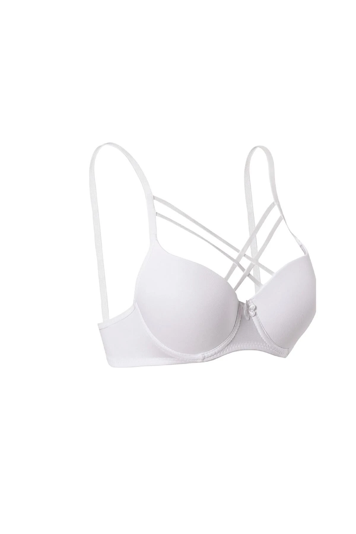 Destekli Dolgulu Dekolteli Bralet Sütyen Mürdüm