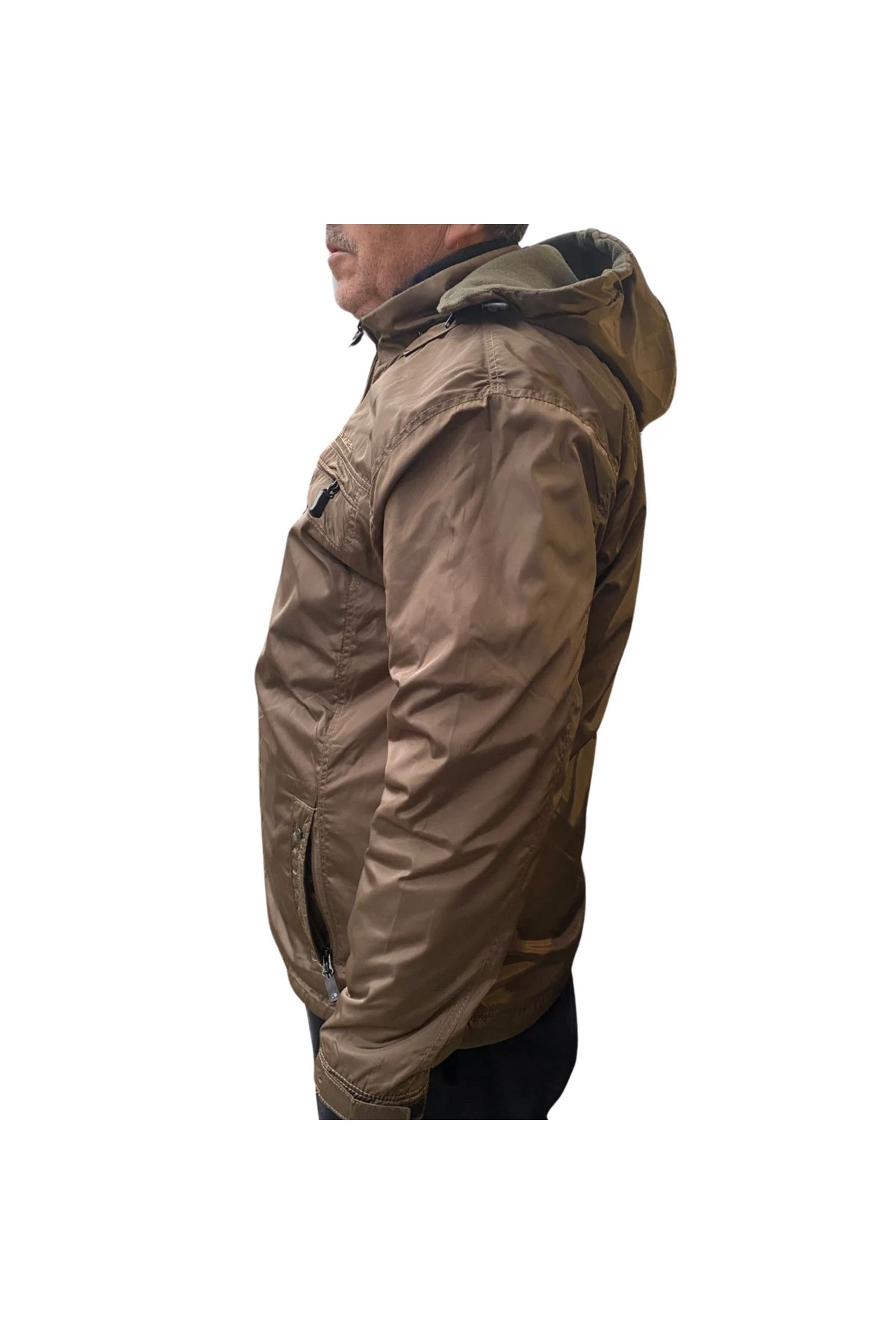 PREİUM ÇİFT TARAFLI SU GEÇİRMEZ BÜYÜK BEDEN MONT