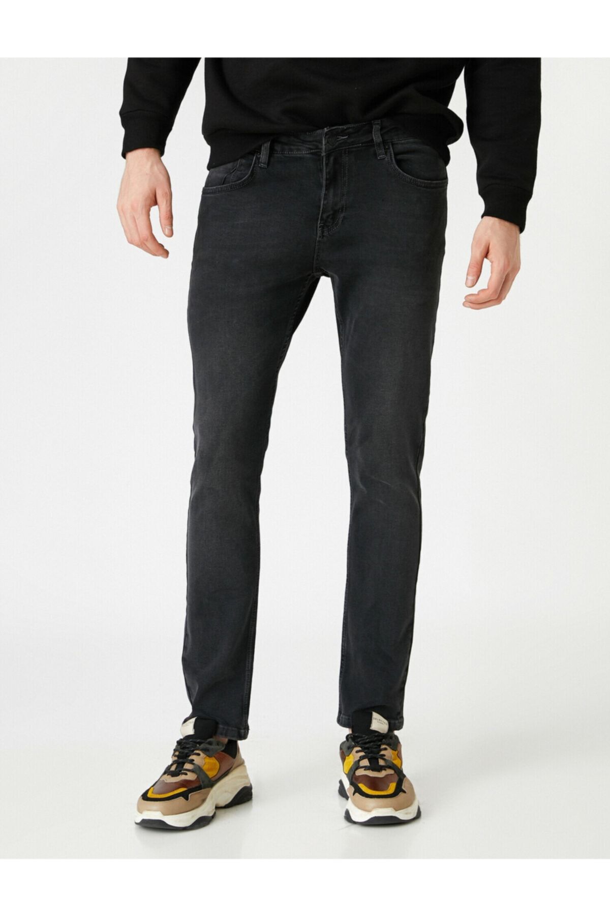 Slim Fit Kot Pantolon - Brad Jean