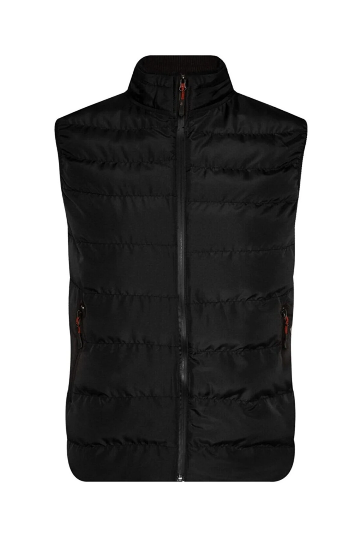 Süvari Gri Dar Kesim Dolum Yelek