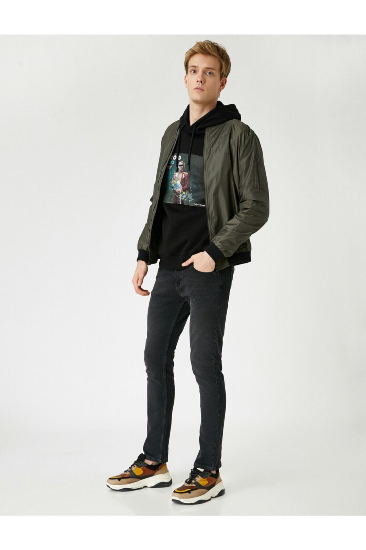 Slim Fit Kot Pantolon - Brad Jean