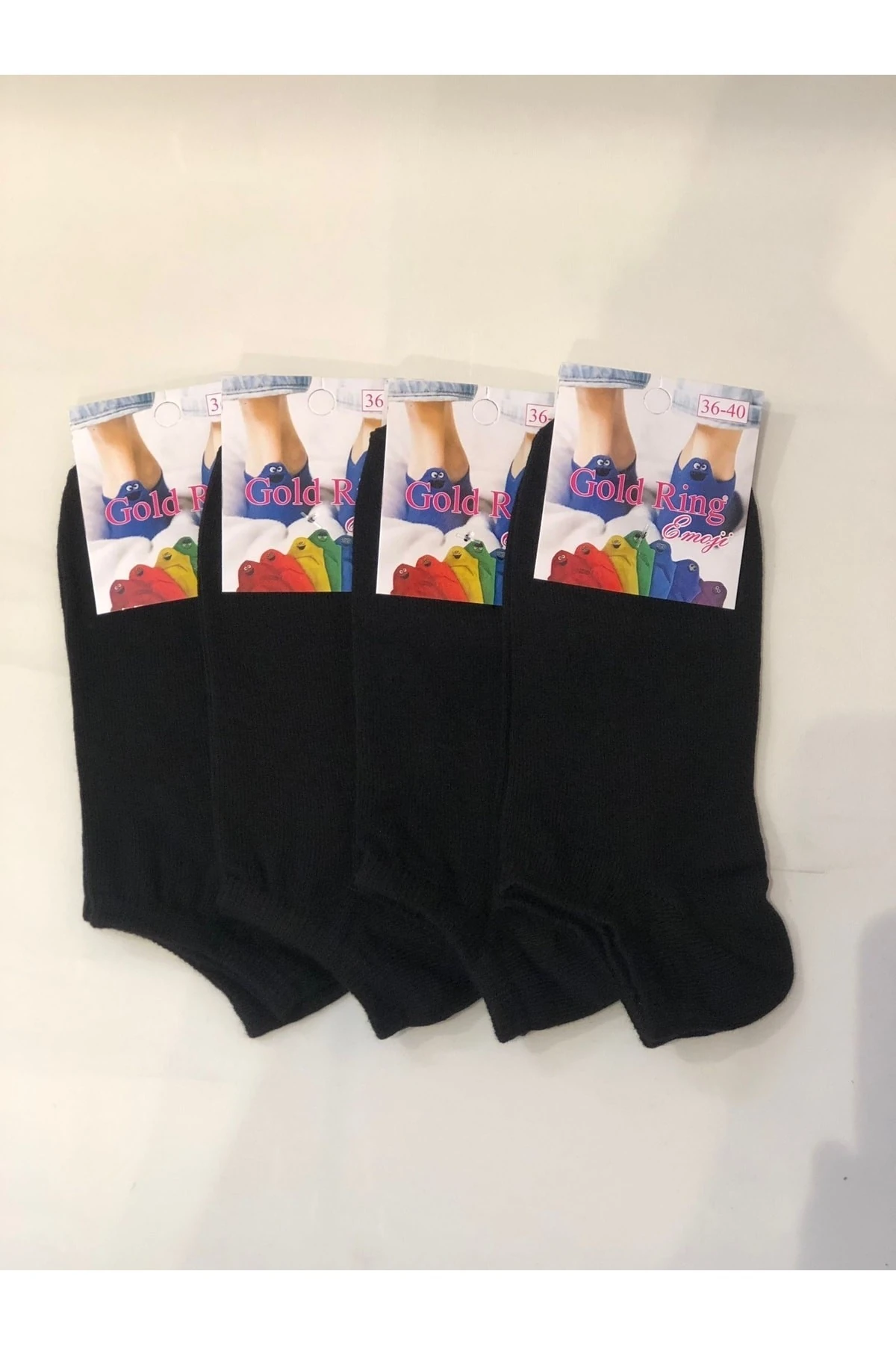 Pamuklu Unisex 4 Adet Renkli Çorap