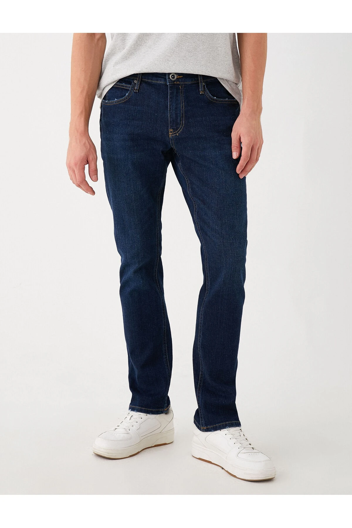 Straight Fit Kot Pantolon - Mark Jean