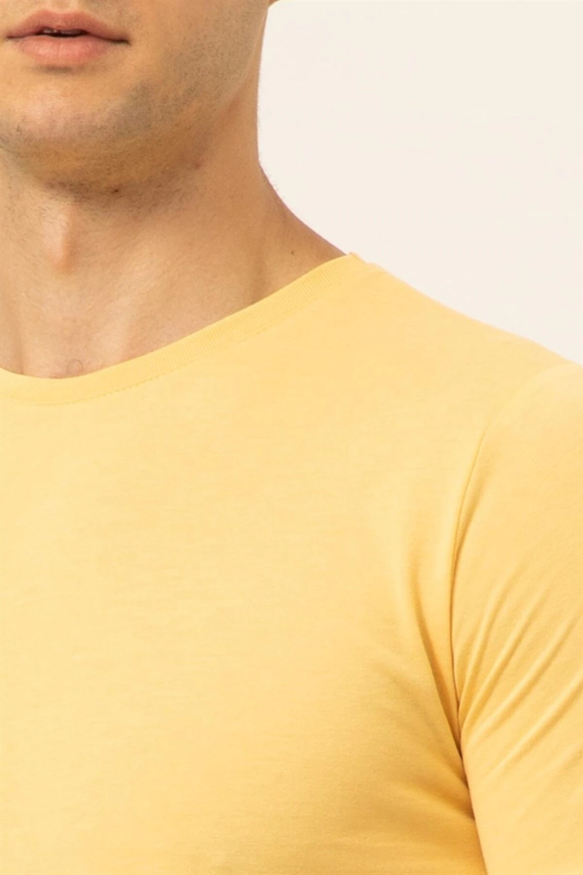 Süvari Regular O Yaka Mavi Erkek Tişört