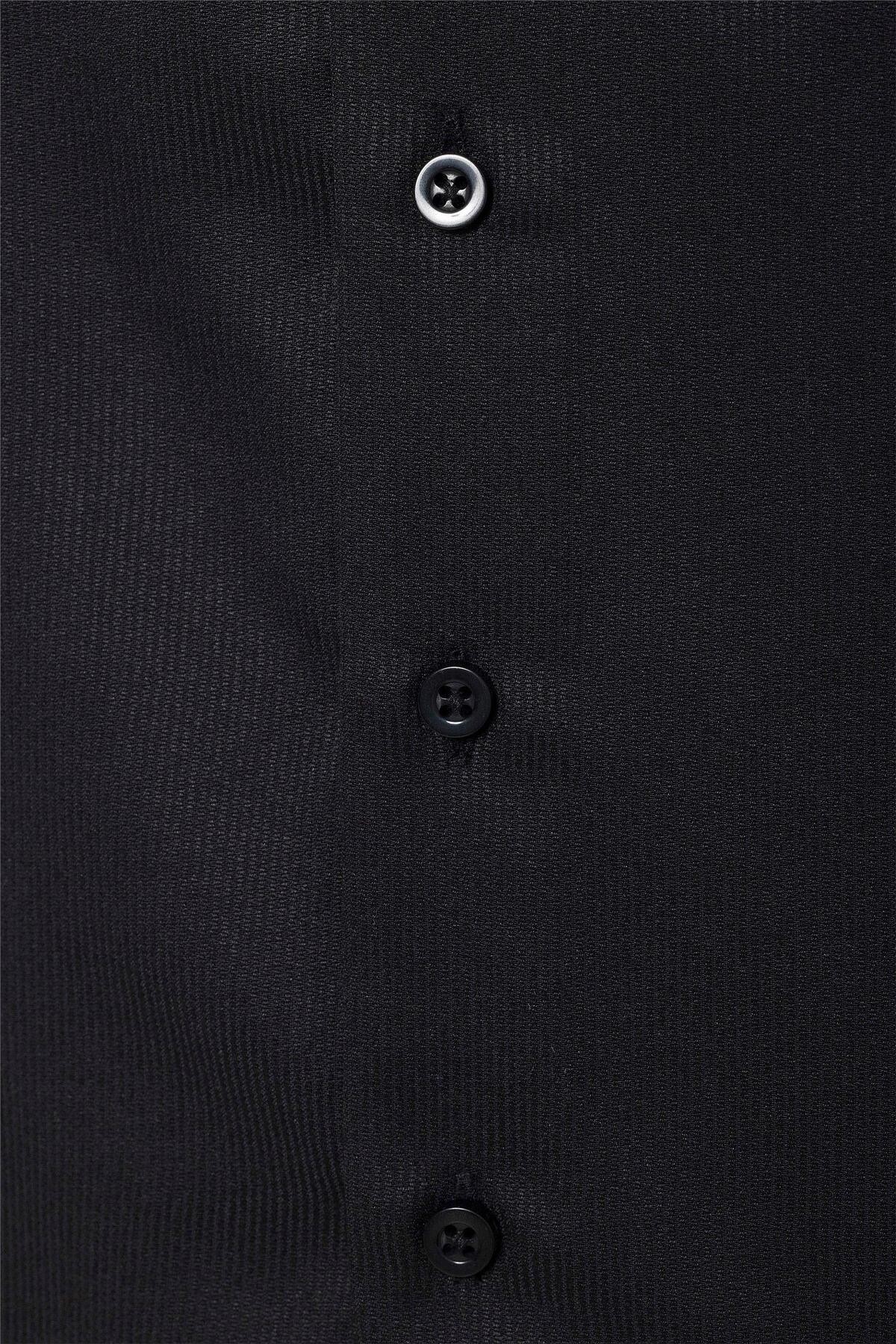 Beyaz Slim Fit Düz Klasik Yaka Gömlek