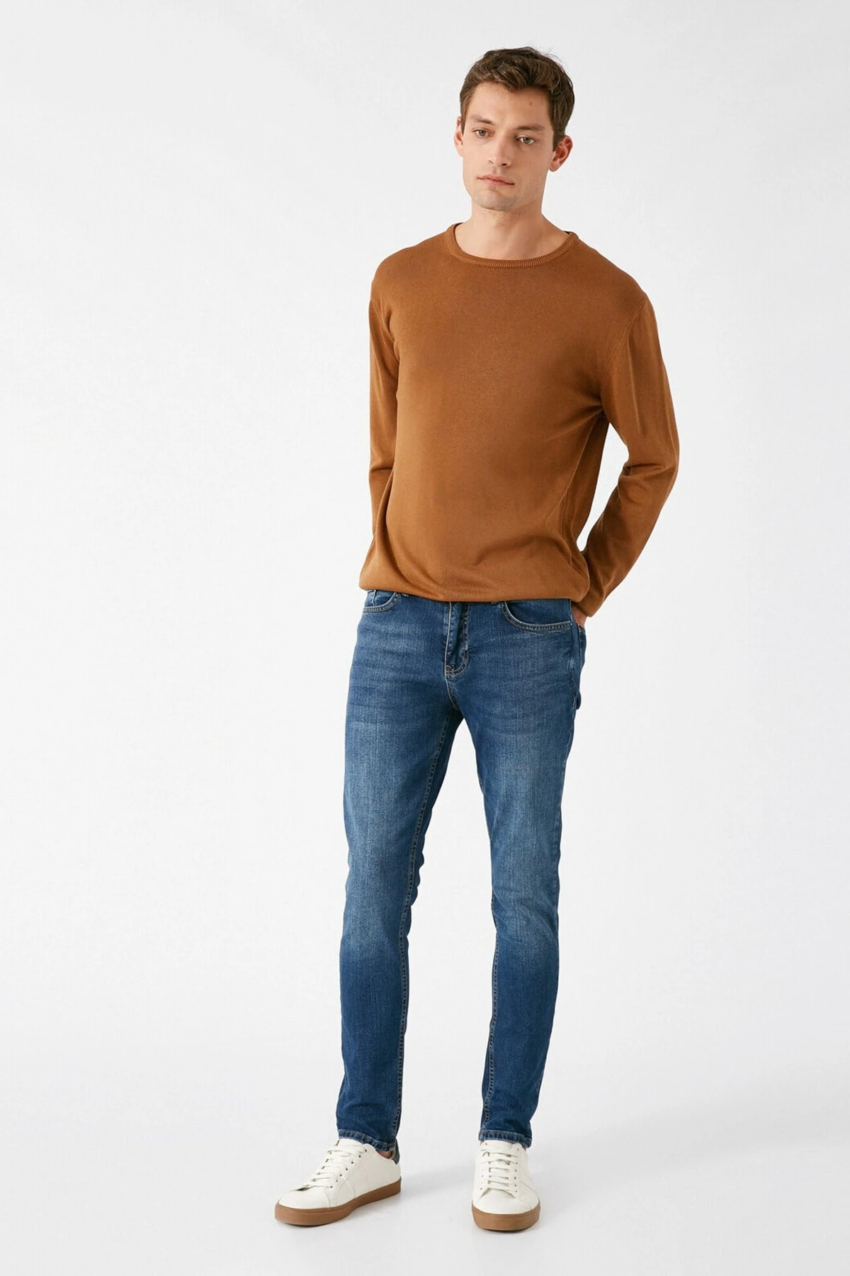 Erkek Indıgo Jeans 1KAM43220MD