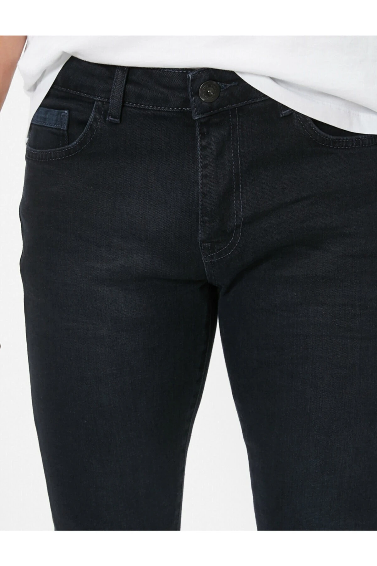 Erkek Siyah Justin Jean Pantolon