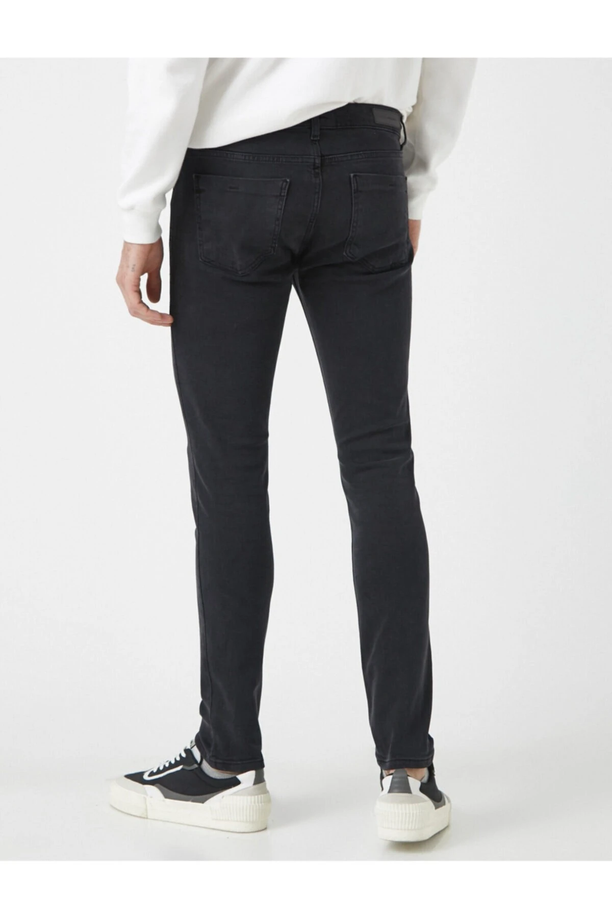 Erkek Jean Pantolon Siyah 1yam43072ld