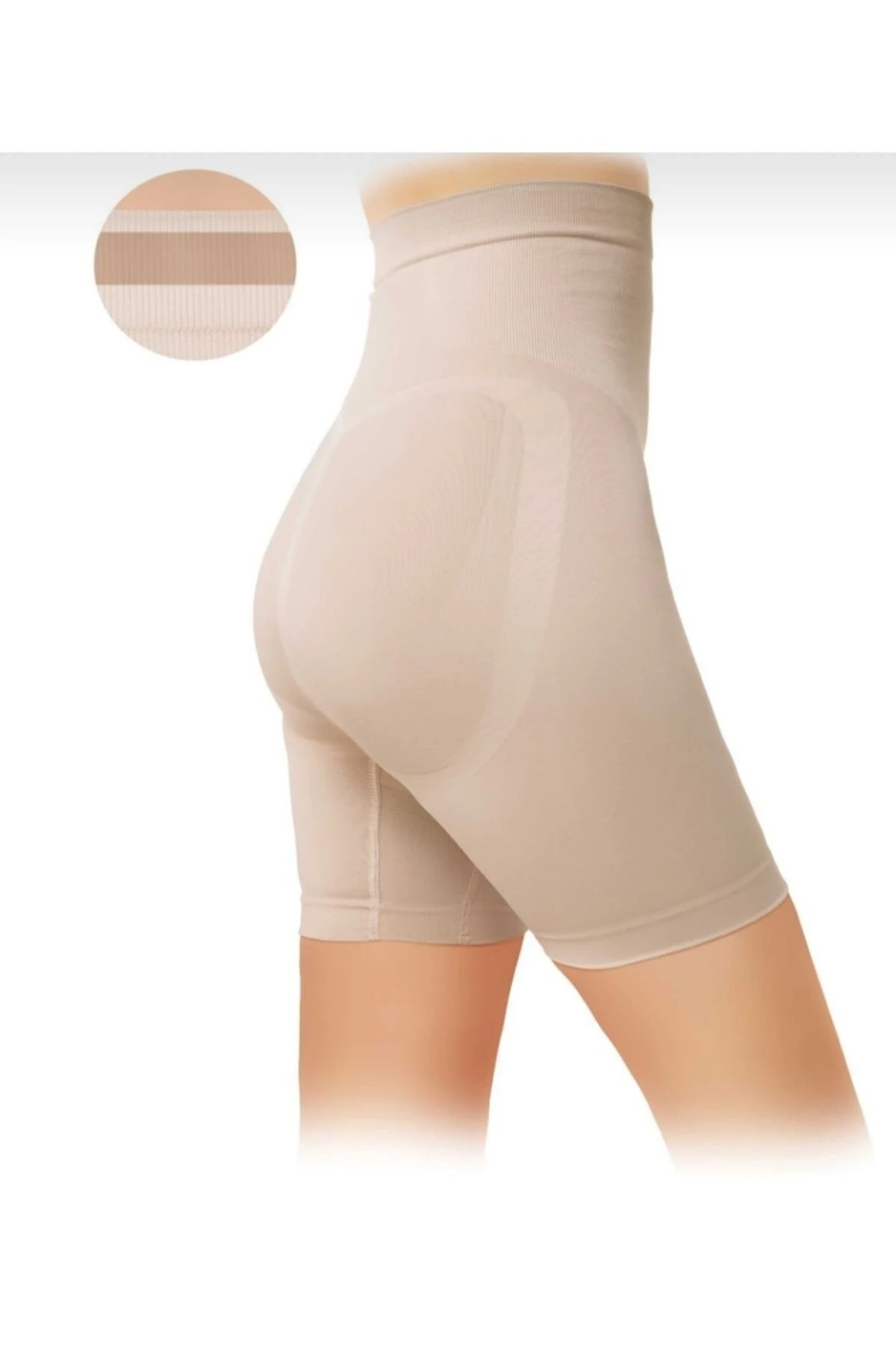 Kaymayı Önleyen Silikon Dokulu Siyah Korse