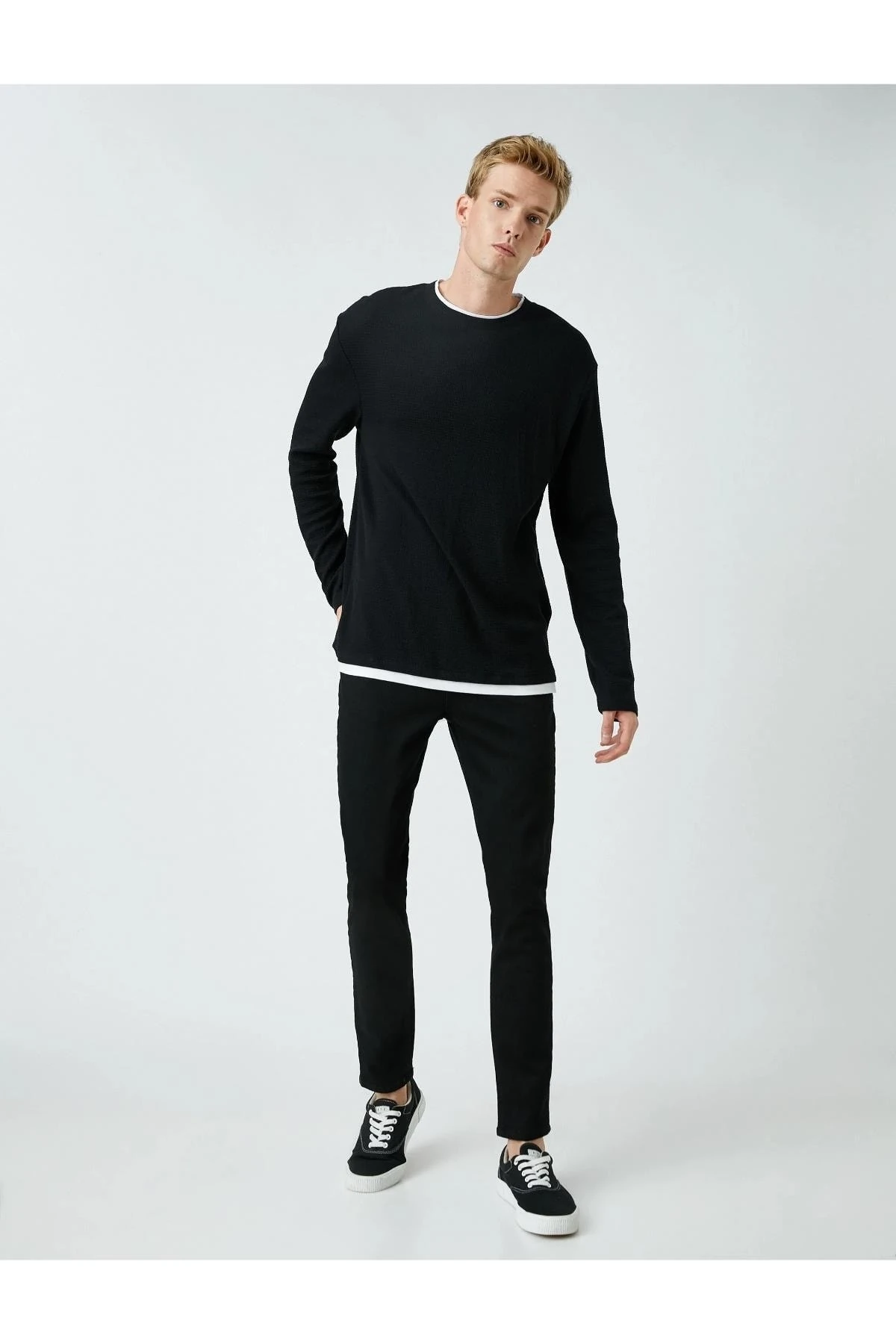 2kam43530md Erkek Jean Pantolon Siyah