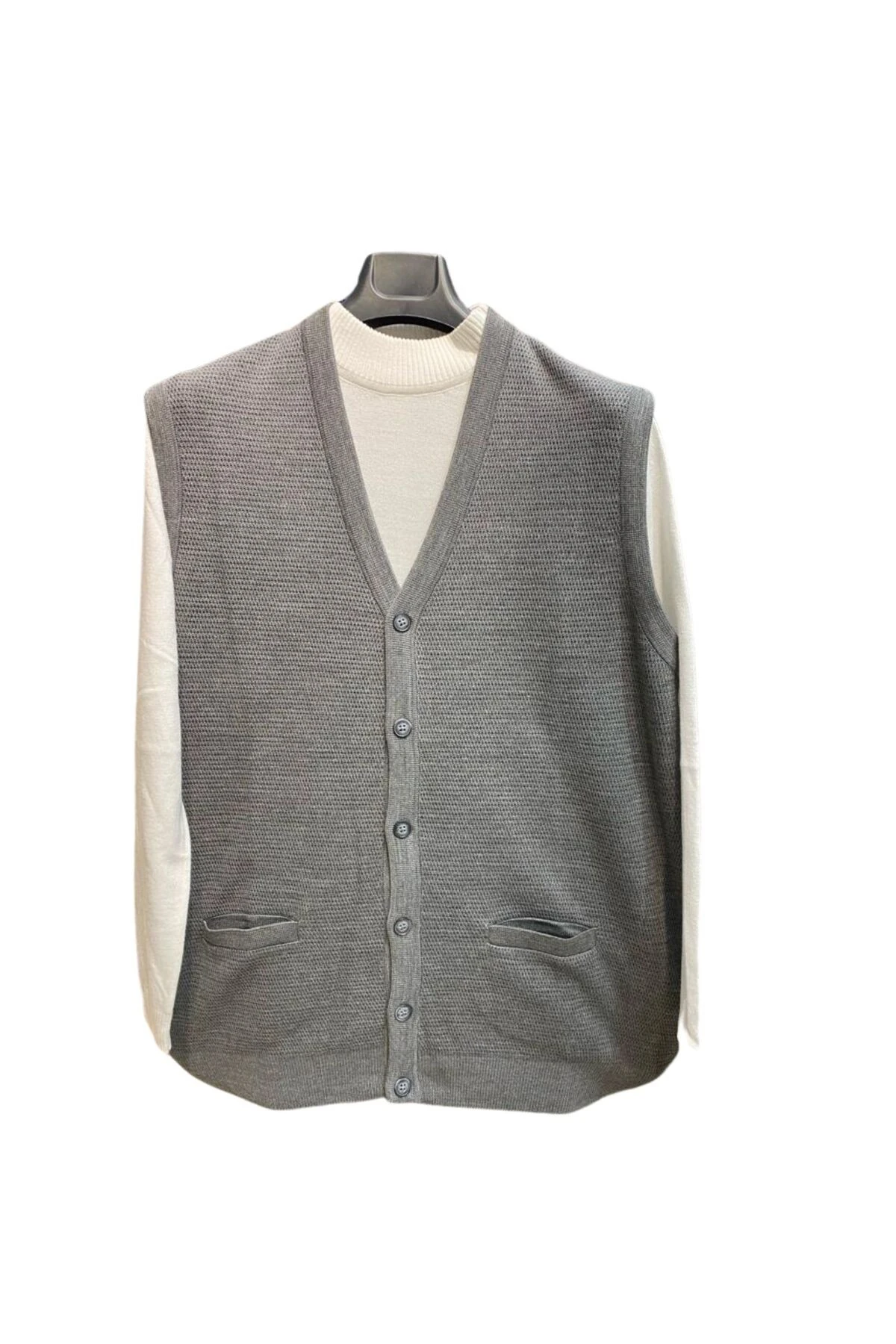 AVŞAR ÇELİK ÖRGÜ TRİKO YELEK