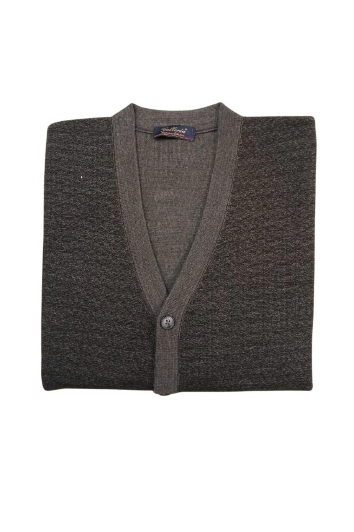 GALERİA DESENLİ ÖRME DÜĞMELİ HIRKA