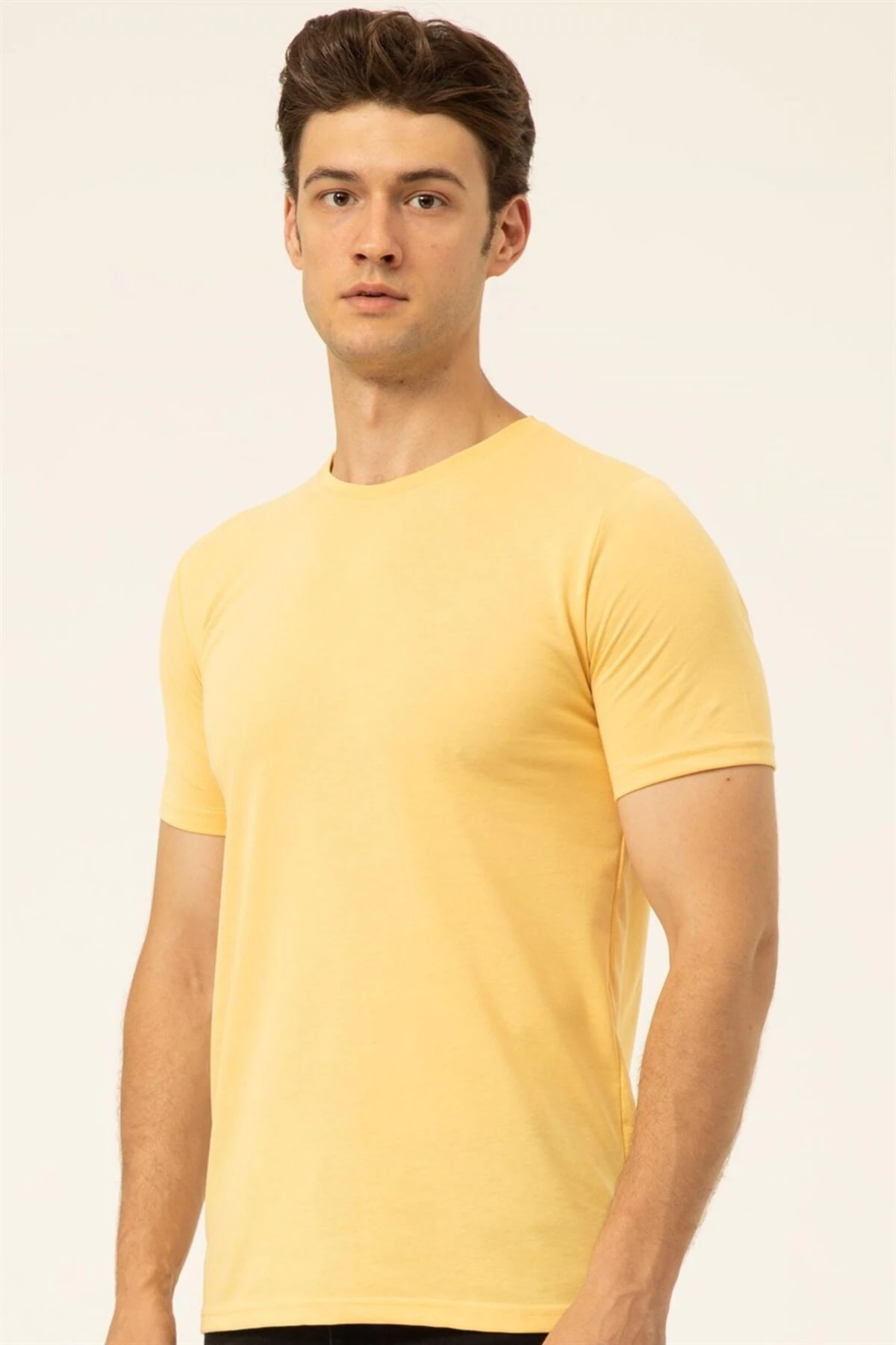 Süvari Regular O Yaka Mavi Erkek Tişört