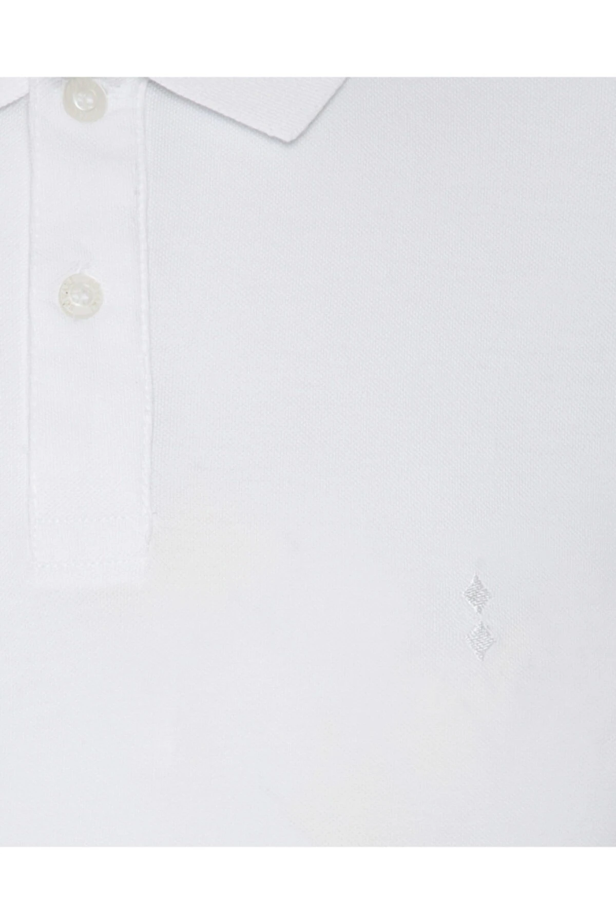 Bol Kesim Lacivert Polo Yaka Erkek Tişört