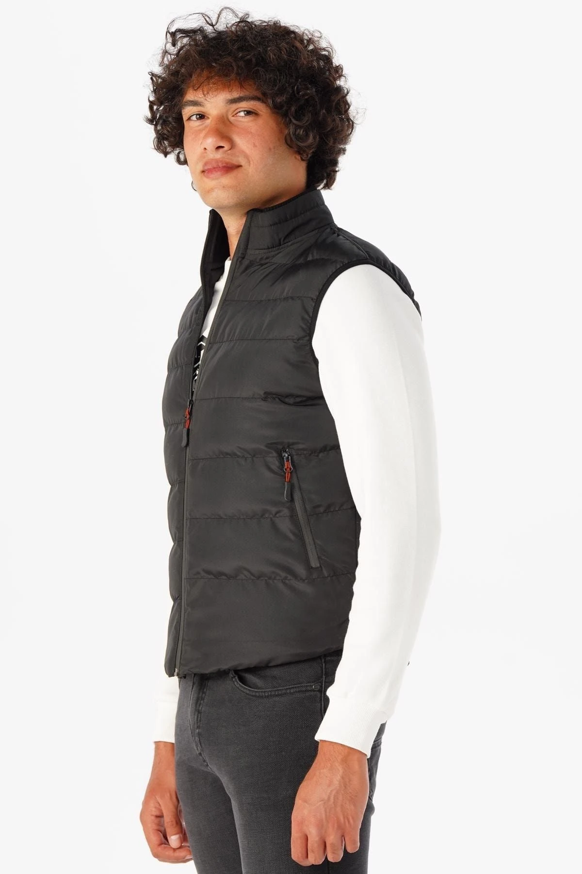 Slim Kalıp Kapitone Yelek