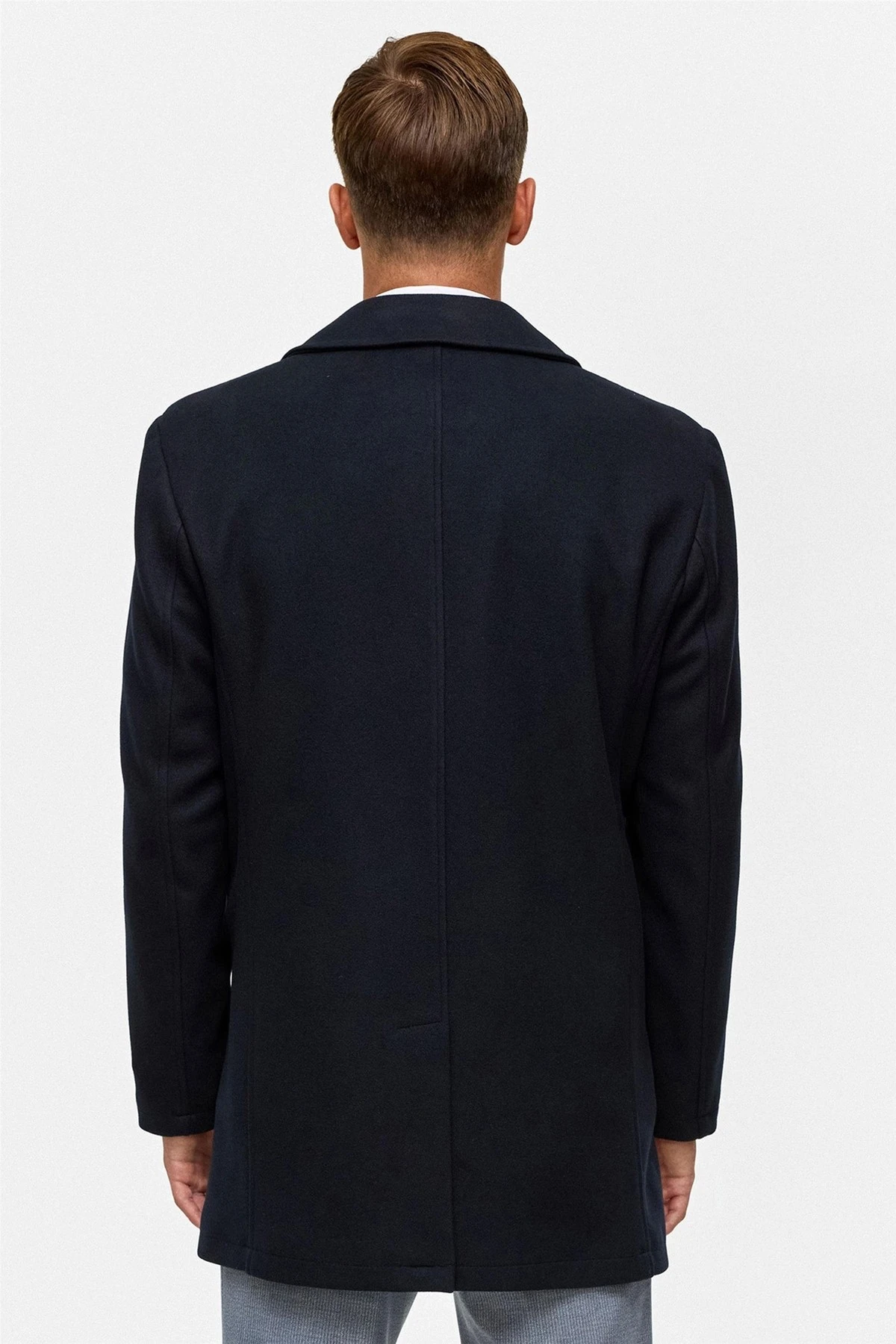 Bebe Yaka Erkek Kaban KB2010100324 Lacivert