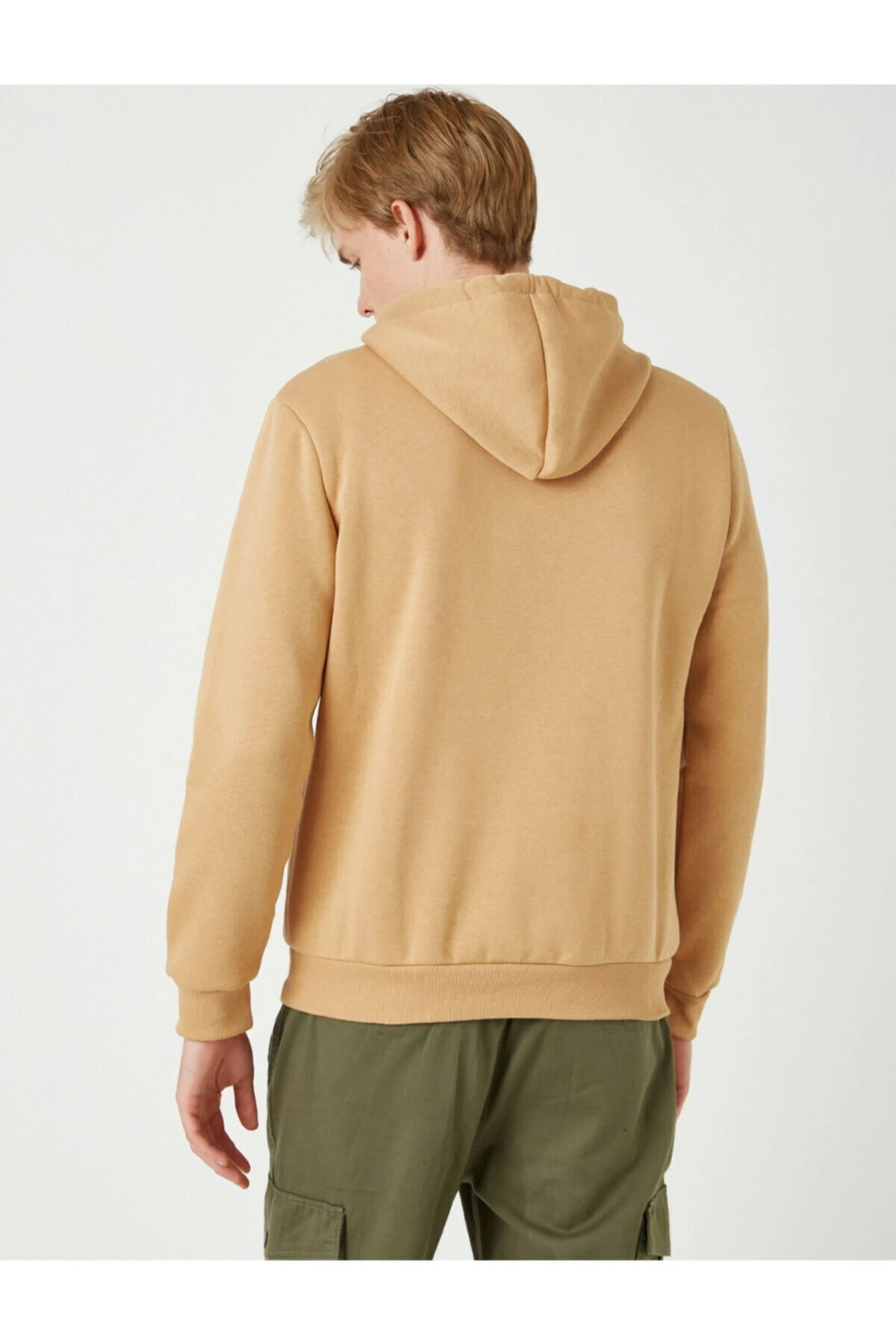 Kapüşonlu Uzun Kollu Sweatshirt