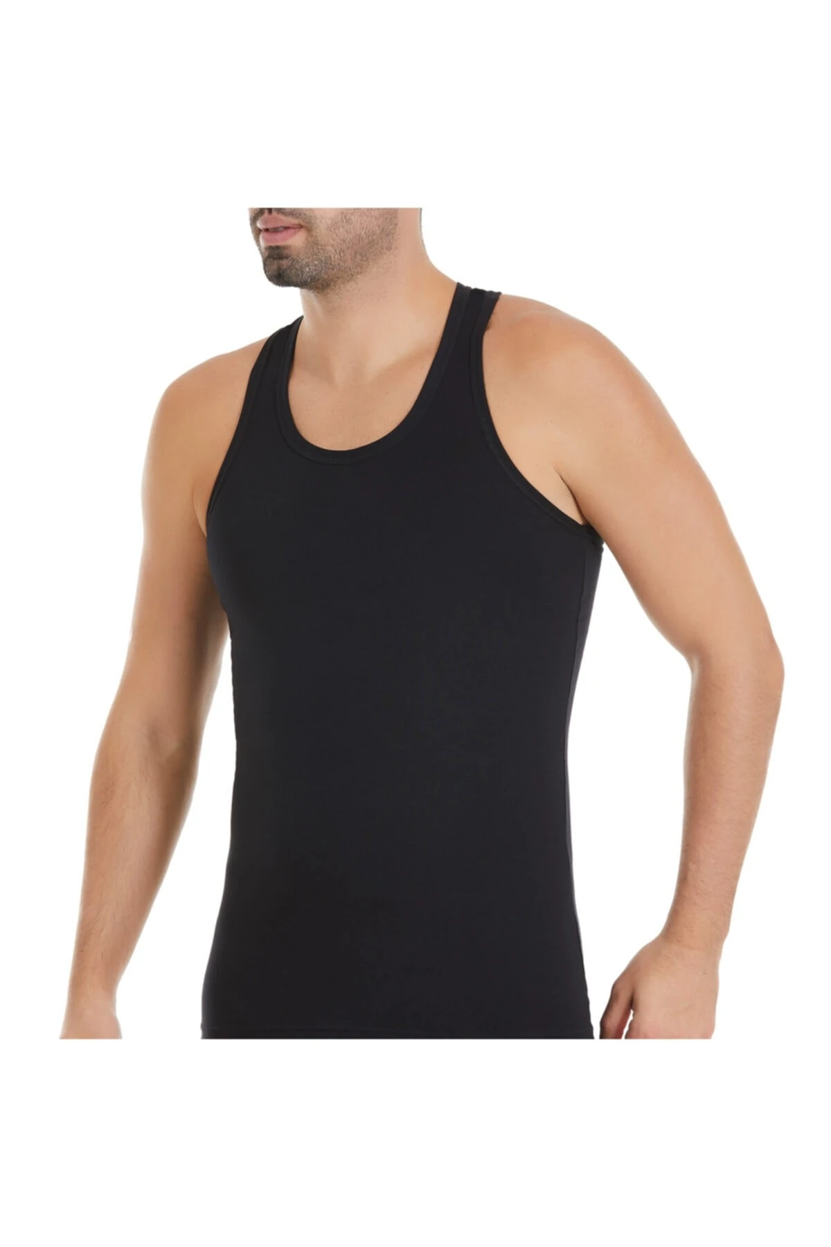 Yıldız 375 Beyaz Likralı Sporcu Erkek Atlet