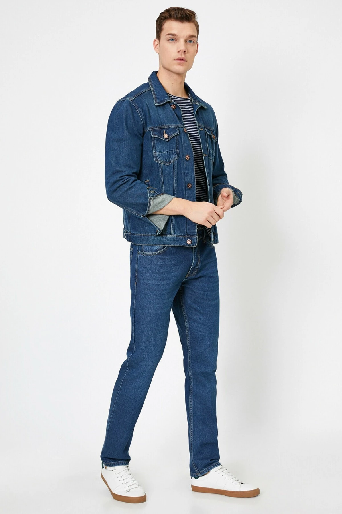 Erkek Mavi Mark Jean Pantolon 0YAM45223LD