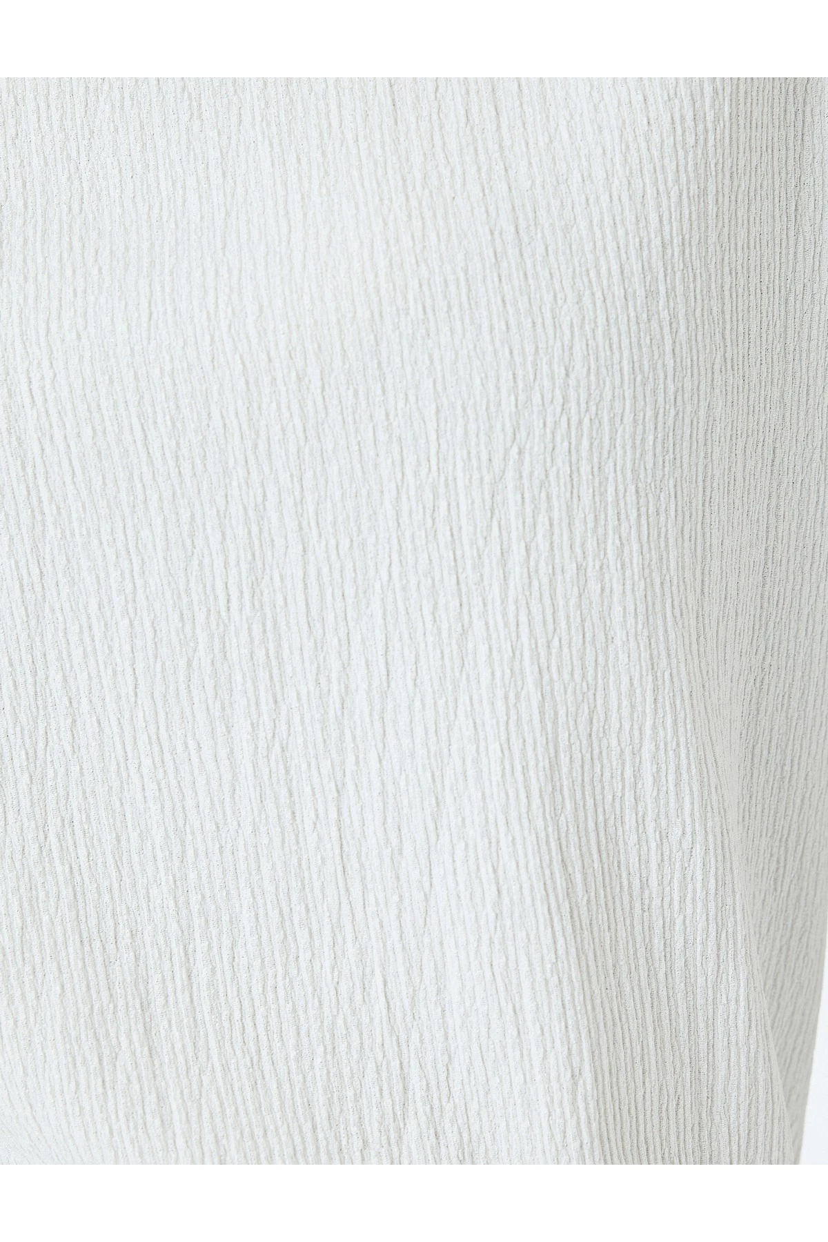 Gipeli Kısa Kollu Bisiklet Yaka Bluz