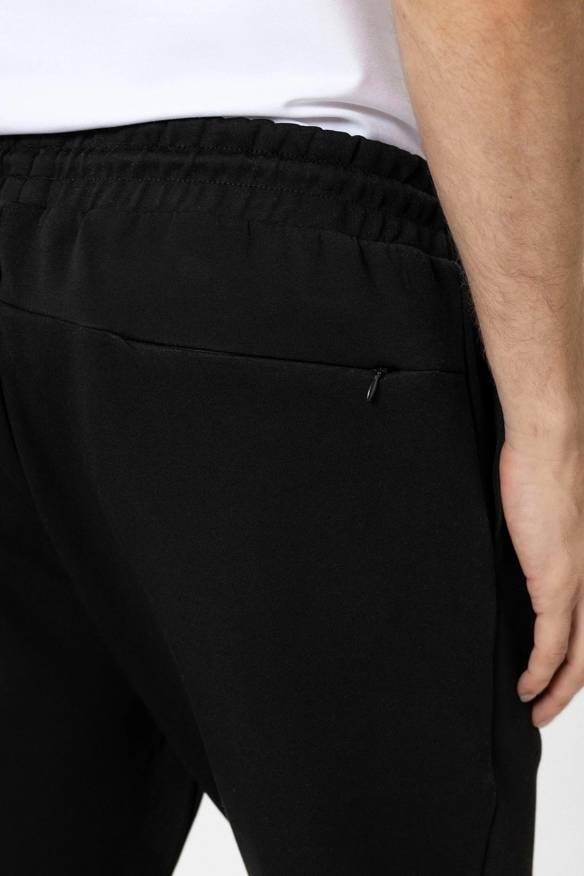 Süvari Bol Kesim Düz Jogger Lacivert Eşofman Altı