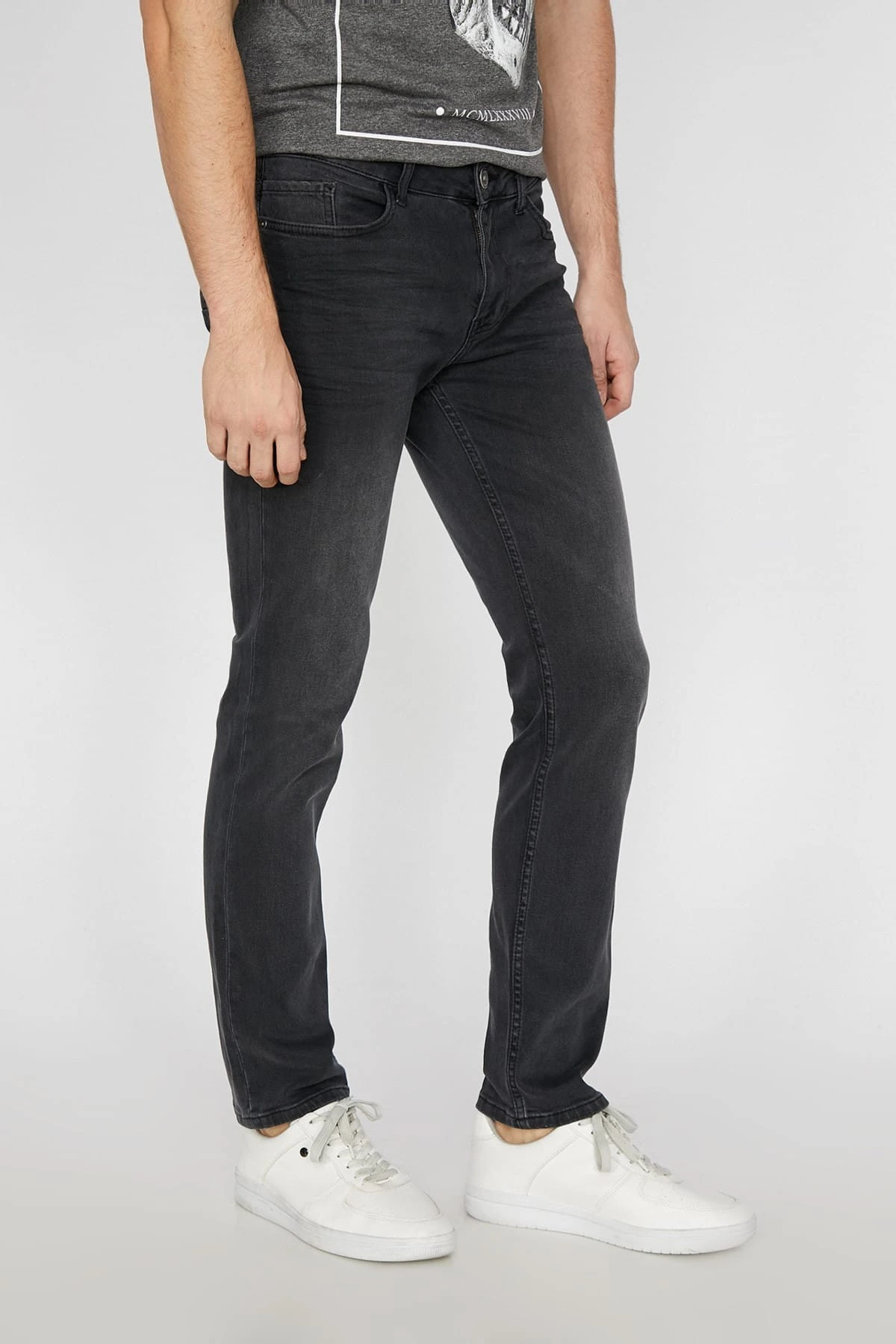 Erkek Gri Pantolon 9YAM43749LD