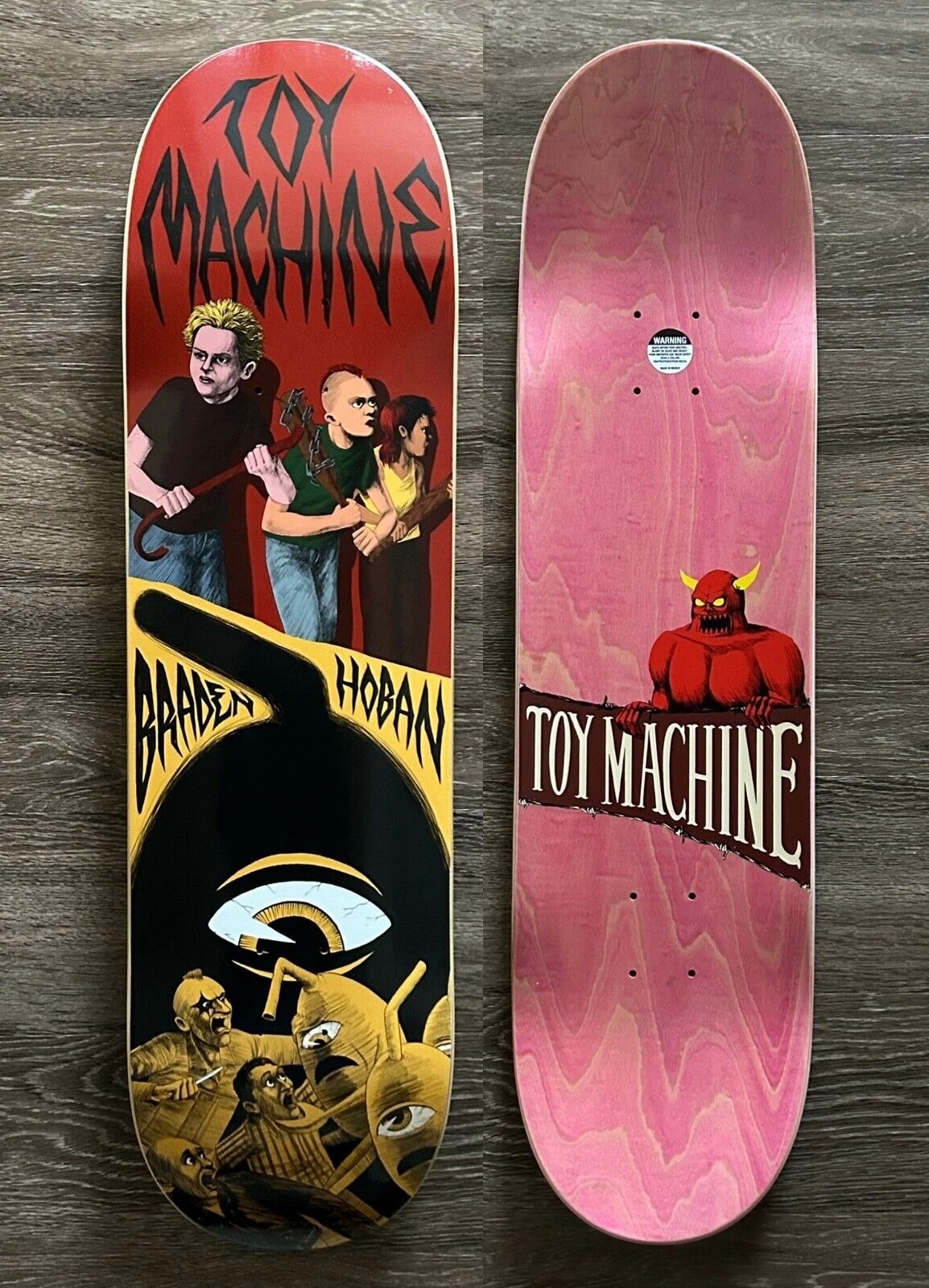 Toy Machine 8.25 Hoban Horror Show Deck Profesyonel Kaykay Tahtası