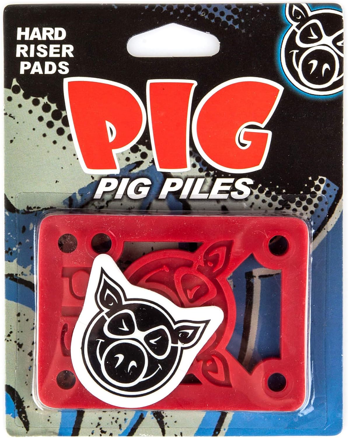 Pig 1/8 Hard Riser Pad Red