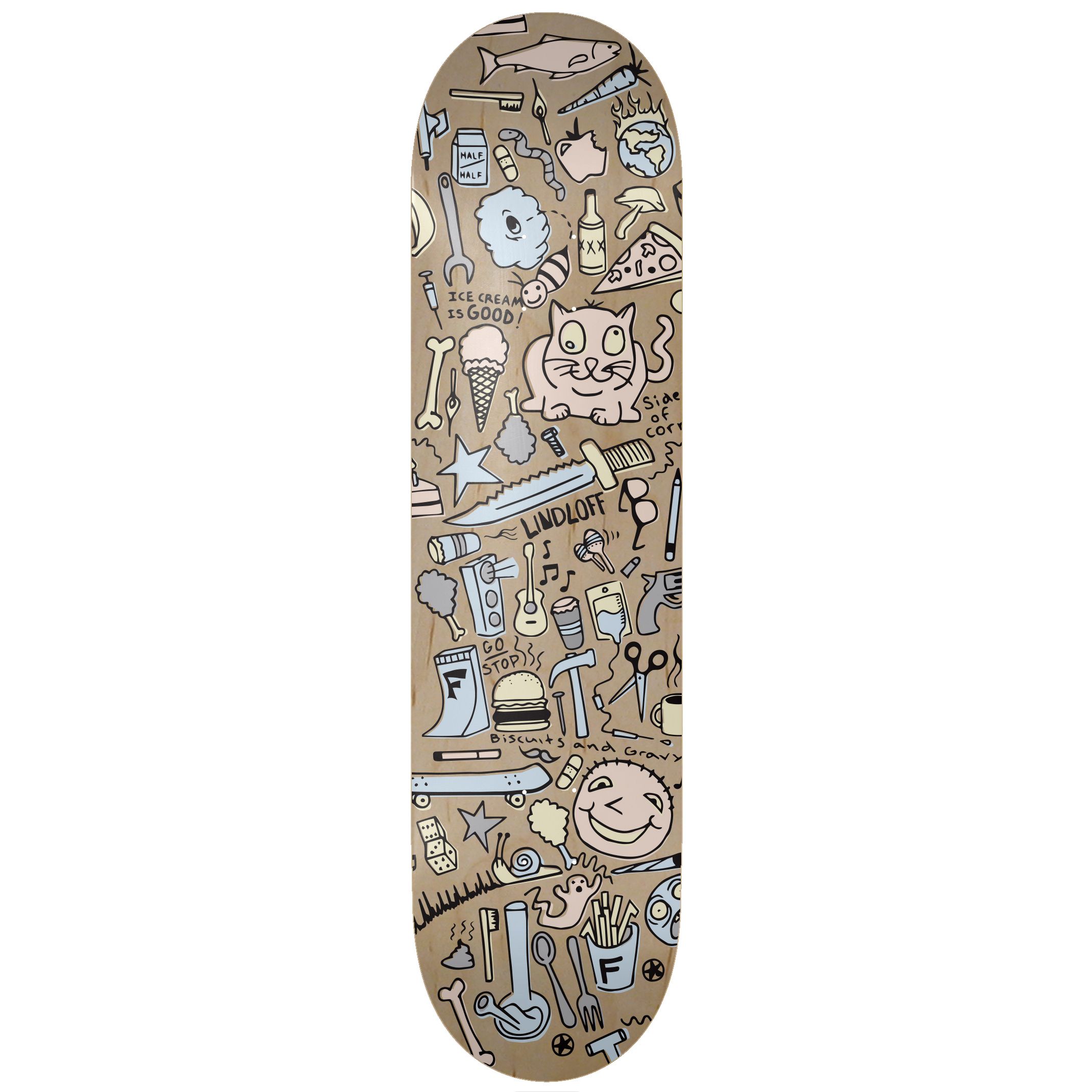 Foundation 8.38 Lindloff More Stuff Deck Kaykay Tahtası
