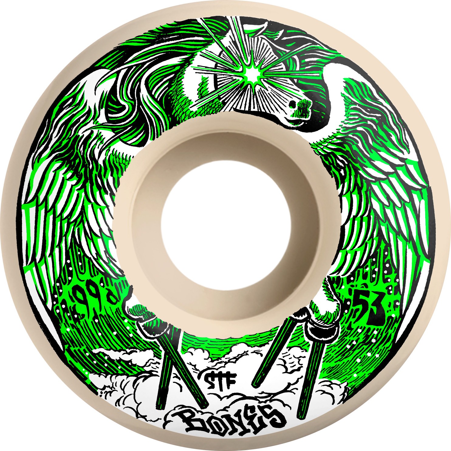 Bones STF Peg Leg Asus 53MM V1 99A Kaykay Tekerlek Seti