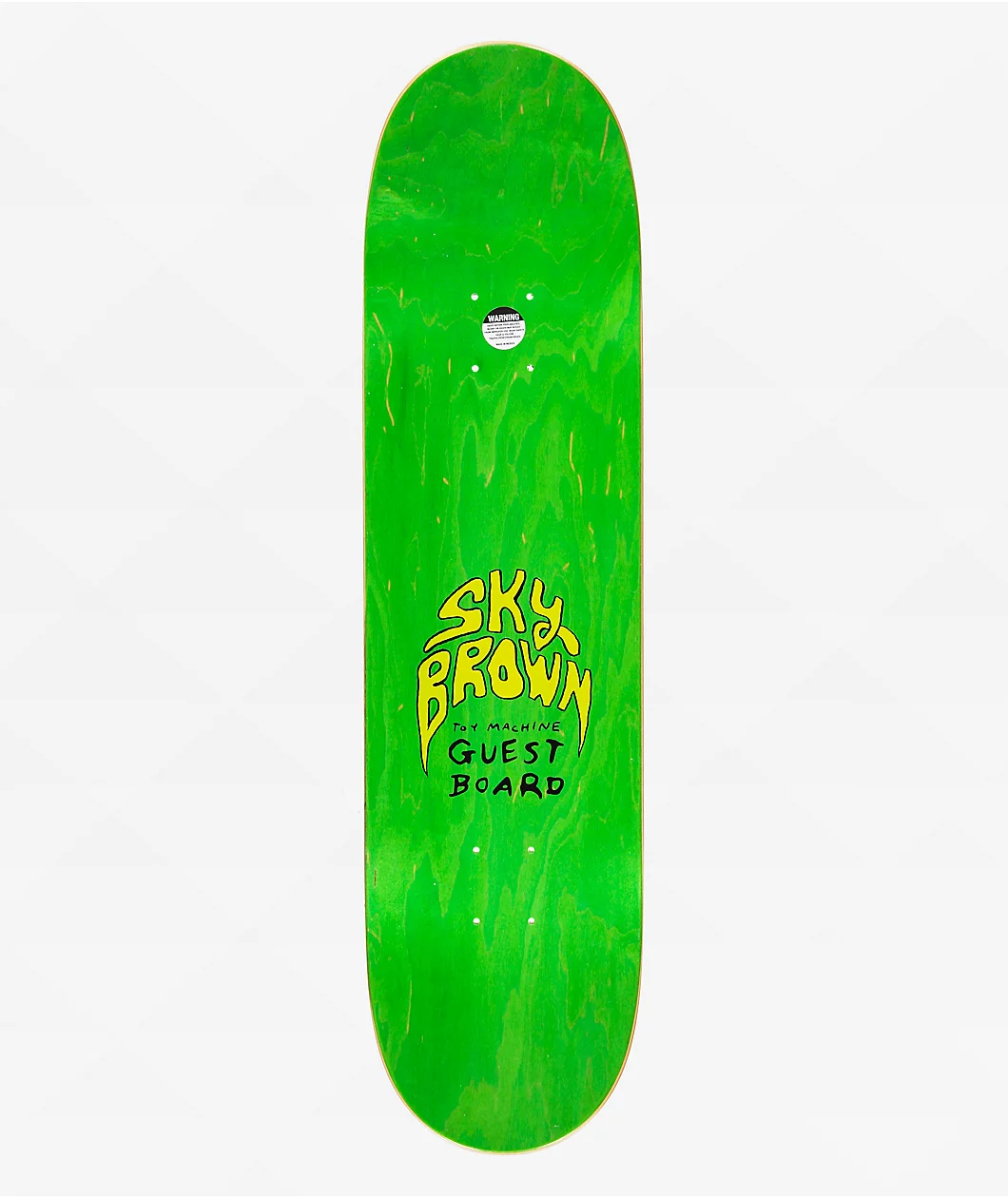 Toy Machine 8.25 Sky Brown Guest Deck Profesyonel Kaykay Tahtası