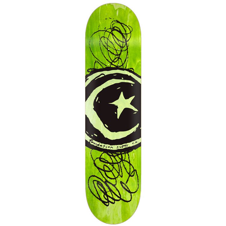 Foundation 7.75 Star And Moon Deck Kaykay Tahtası