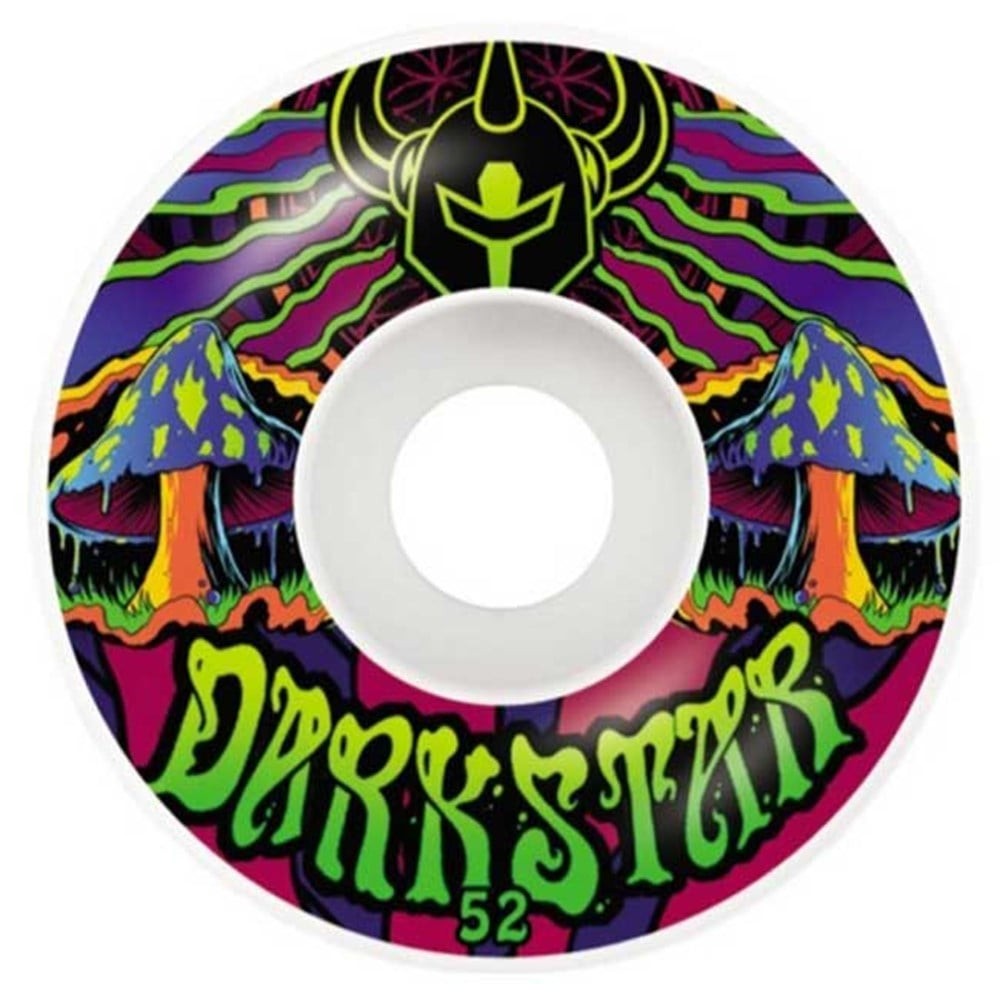 Darkstar 52mm Trippy Green Wheels