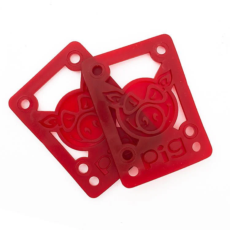 Pig 1/8 Soft Riser Pad Red